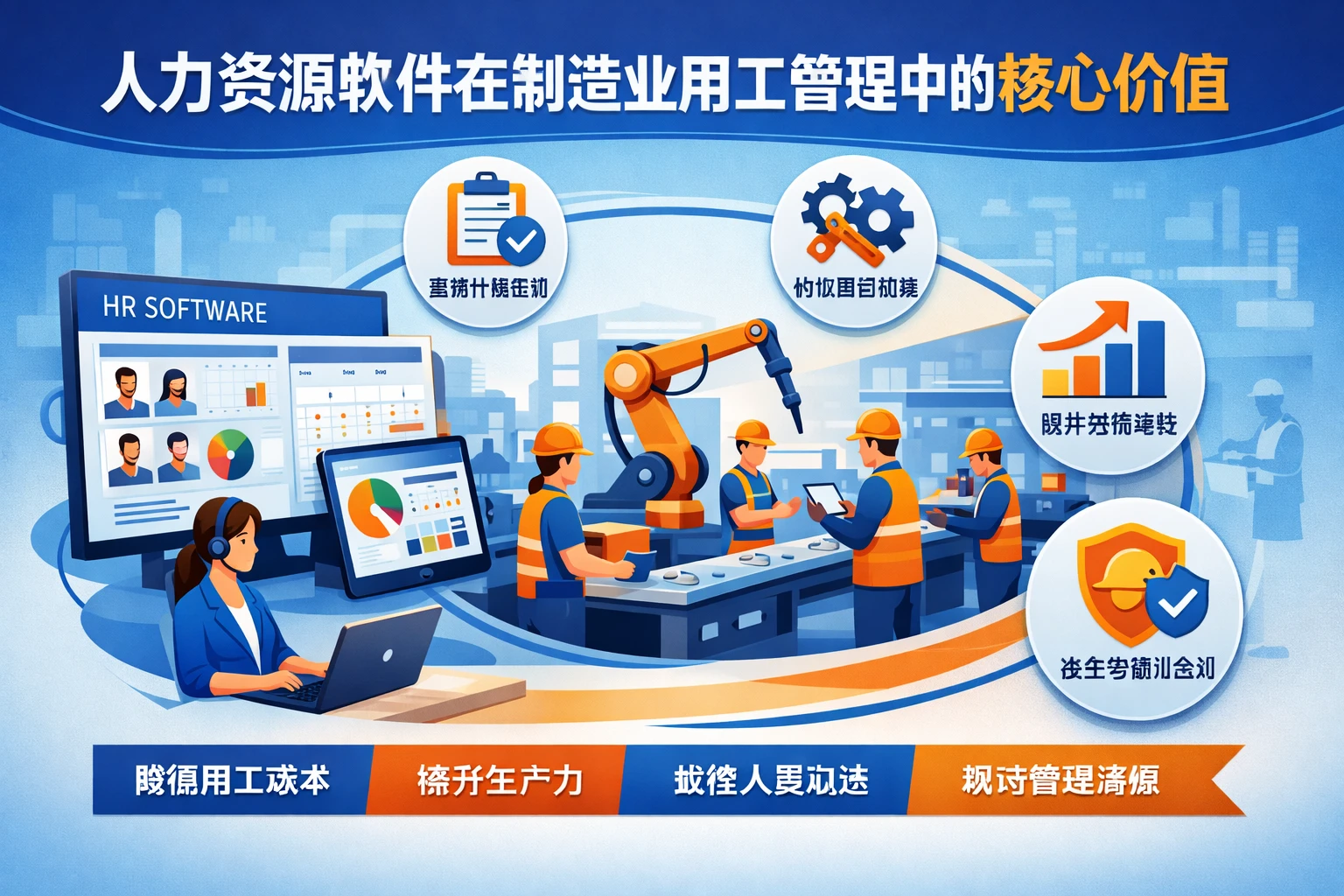 人力资源软件在制造业用工管理中的核心价值