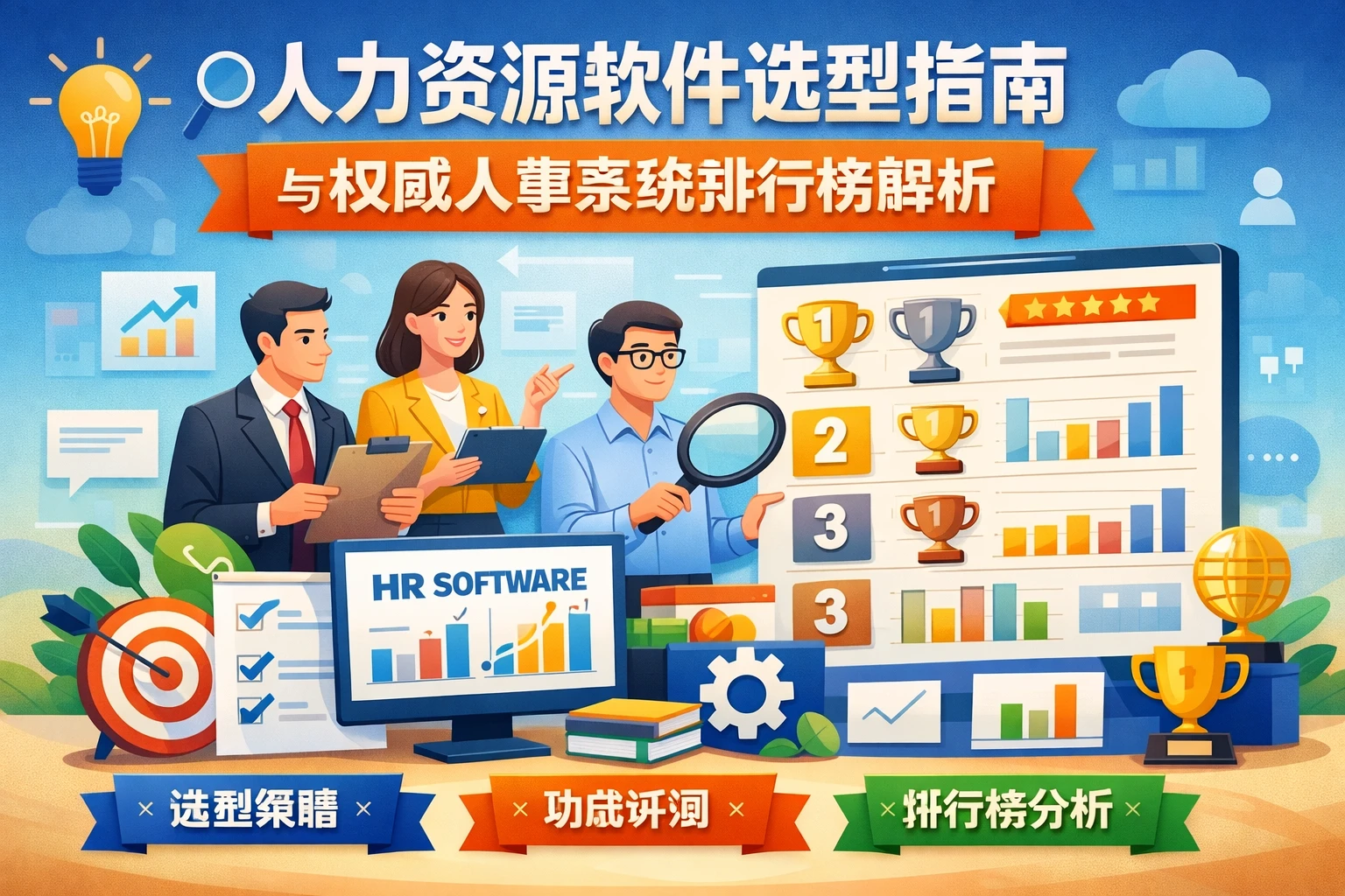 人力资源软件选型指南与权威人事系统排行榜解析