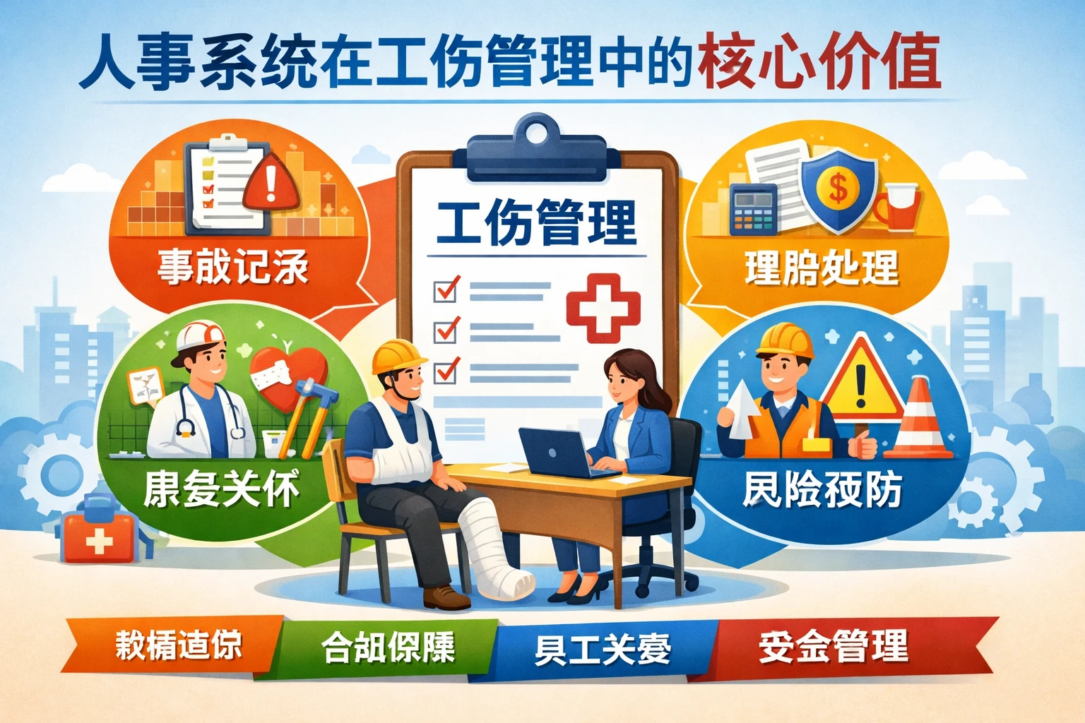 人事系统在工伤管理中的核心价值