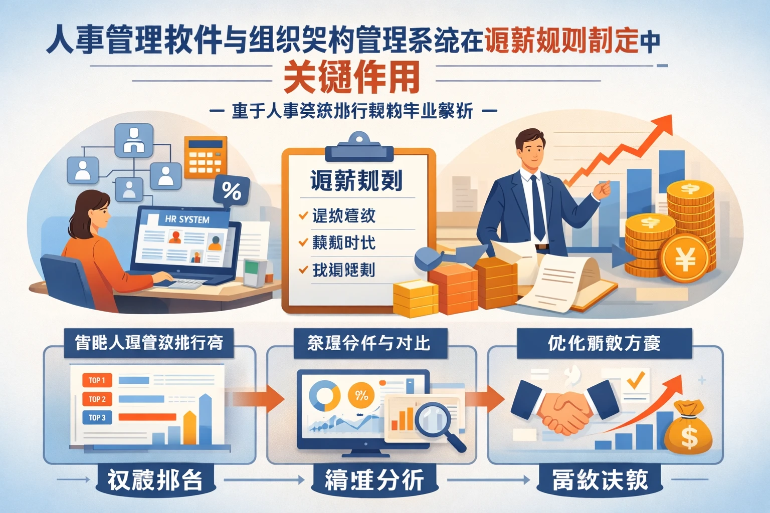 人事管理软件与组织架构管理系统在调薪规则制定中的关键作用 - 基于人事系统排行榜的专业解析