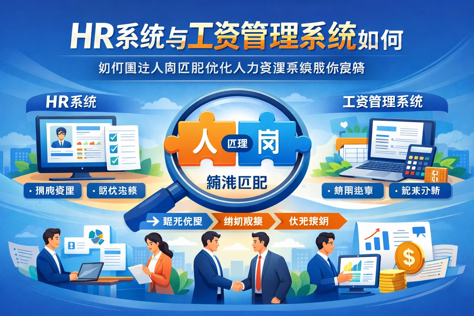 HR系统与工资管理系统如何通过人岗匹配优化人力资源系统报价策略