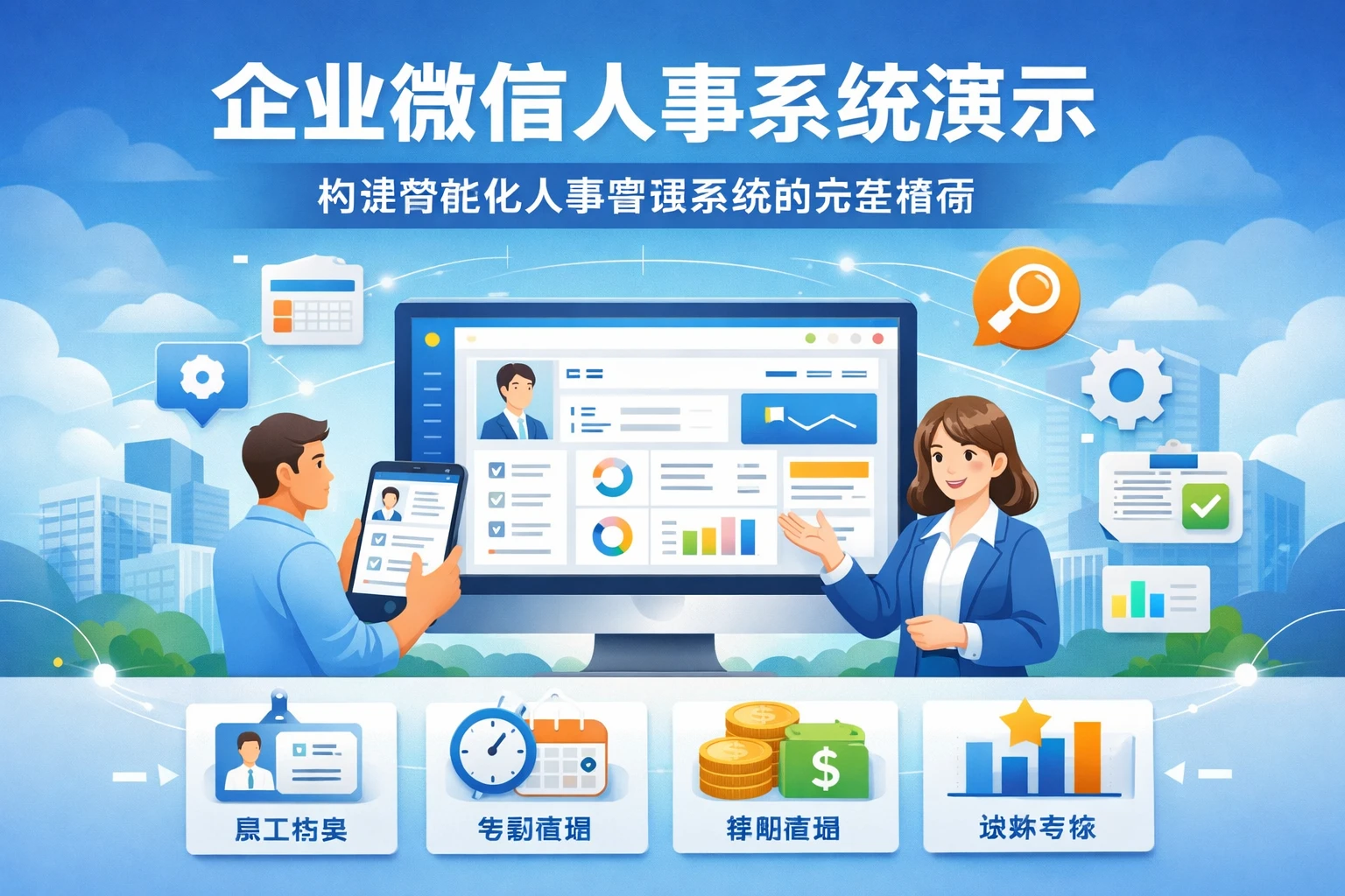 企业微信人事系统演示：构建智能化人事管理系统的完整指南