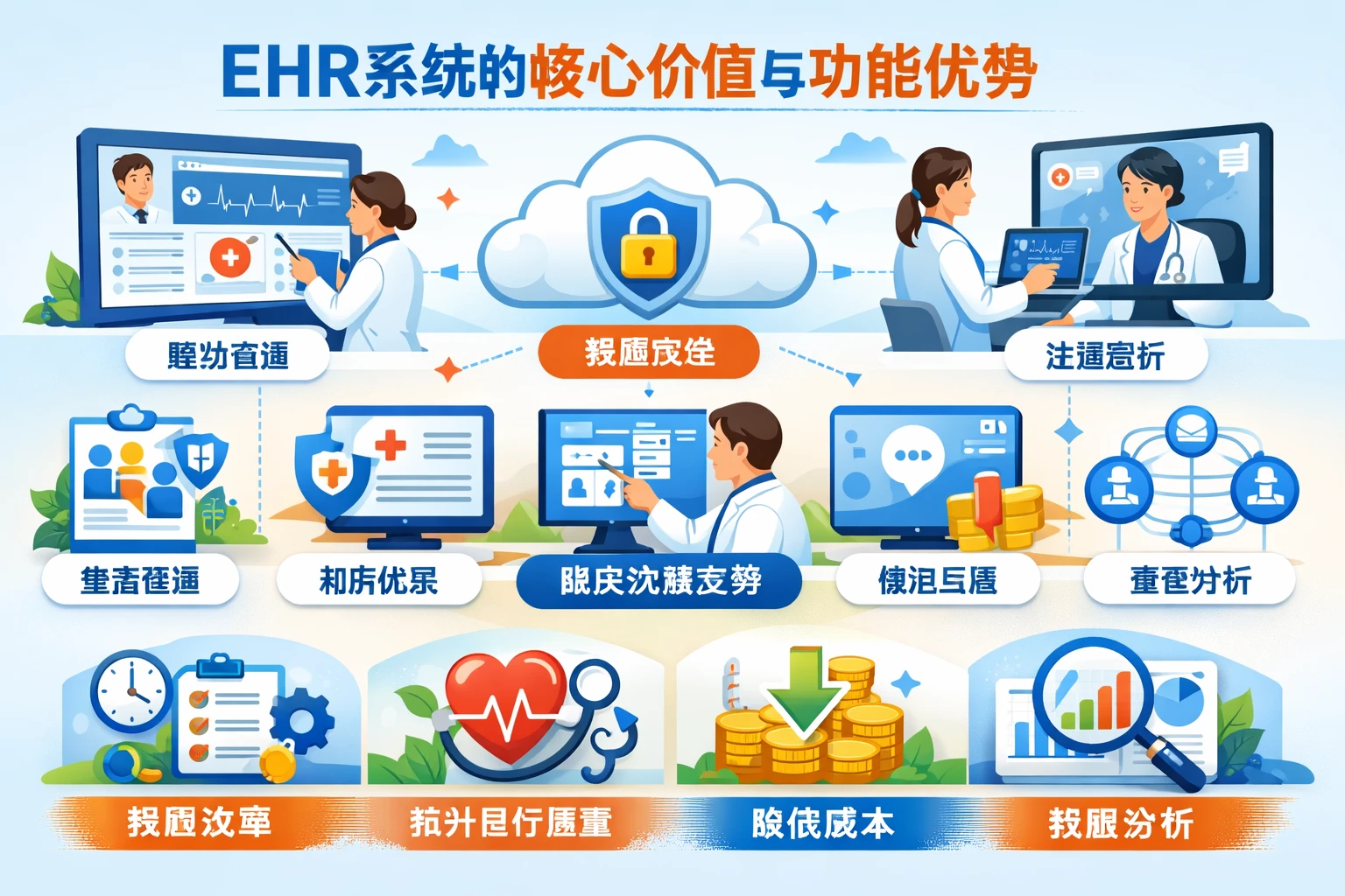 EHR系统的核心价值与功能优势