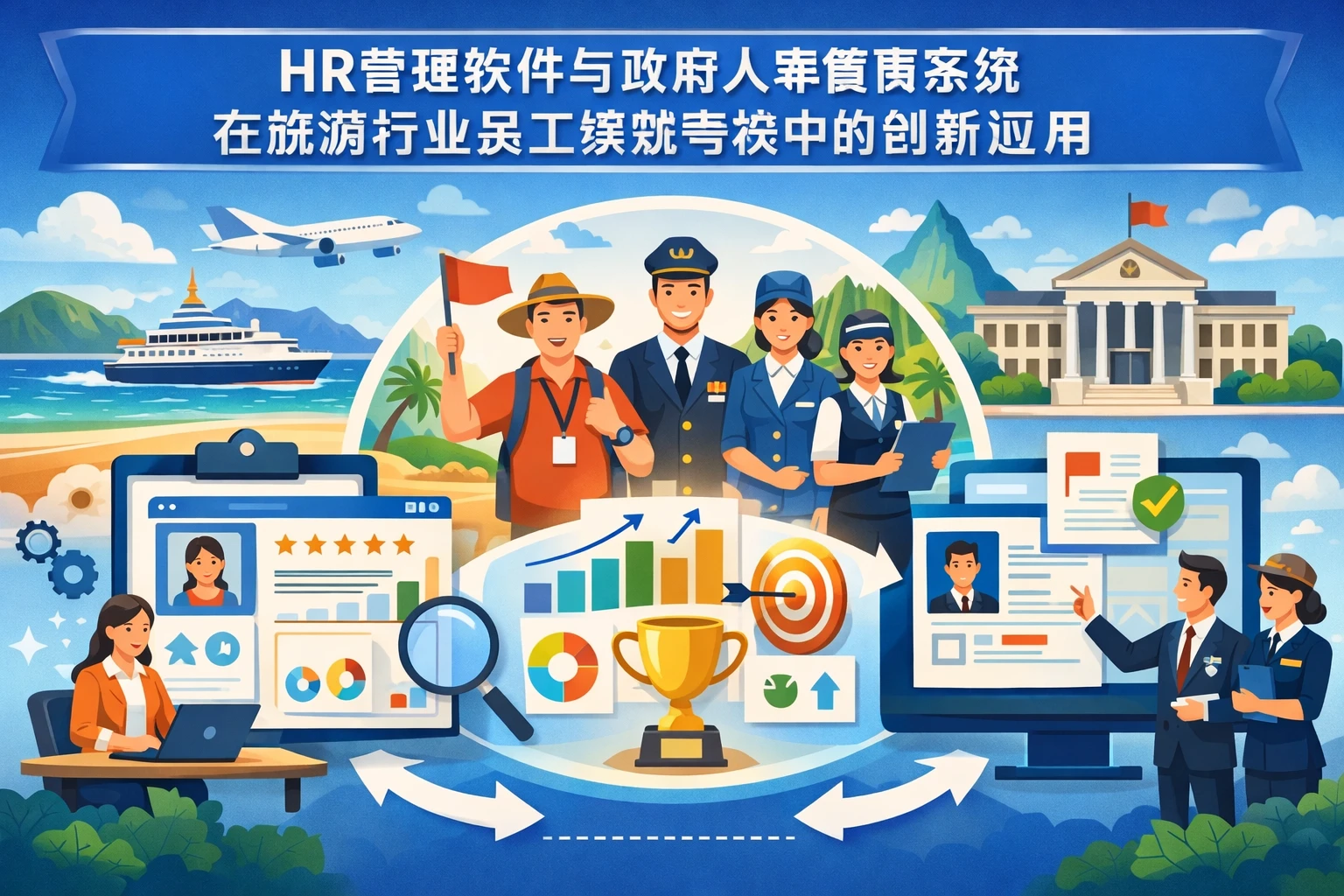 HR管理软件与政府人事管理系统在旅游行业员工绩效考核中的创新应用