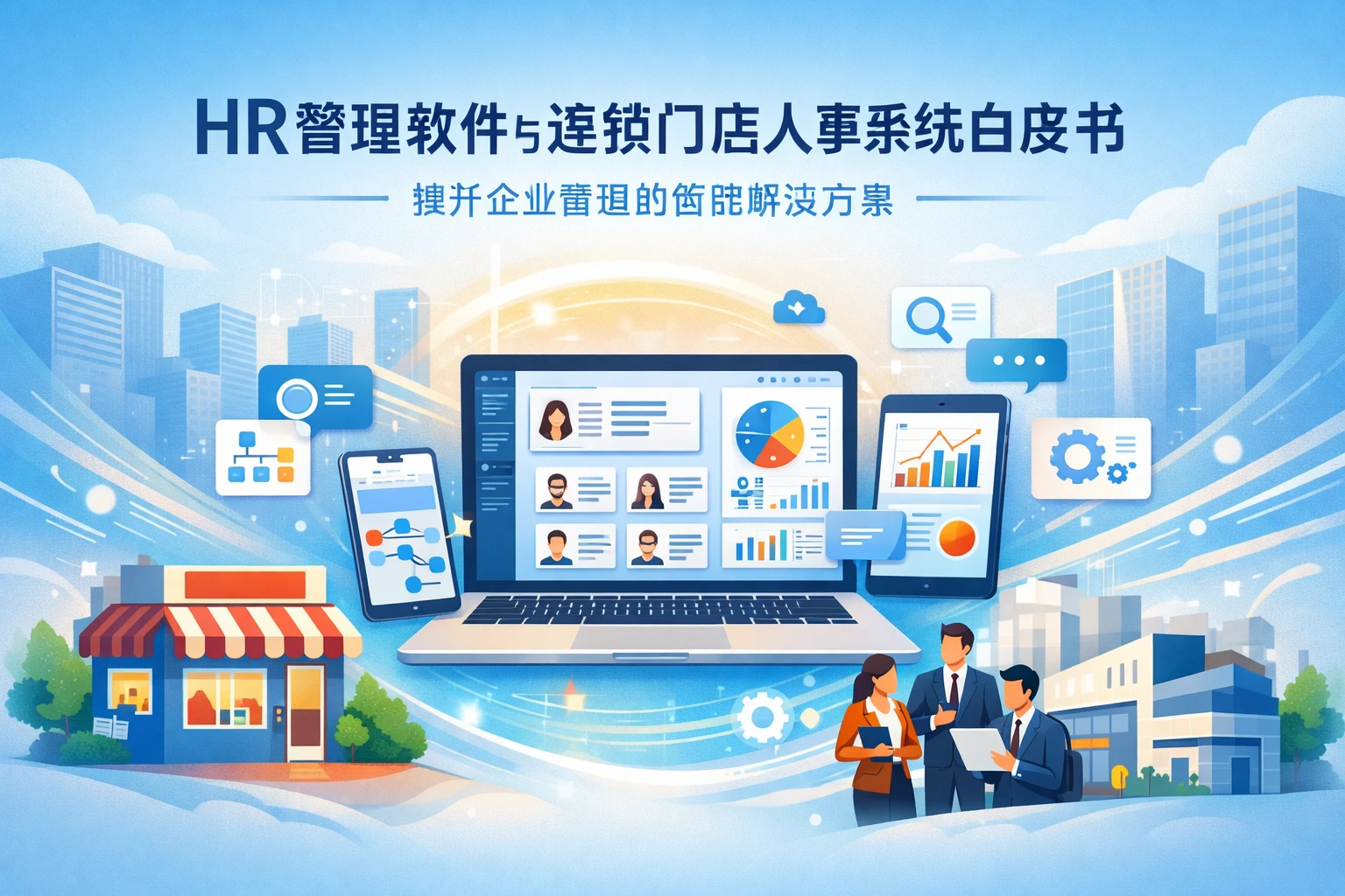 HR管理软件与连锁门店人事系统白皮书：提升企业管理的智能解决方案