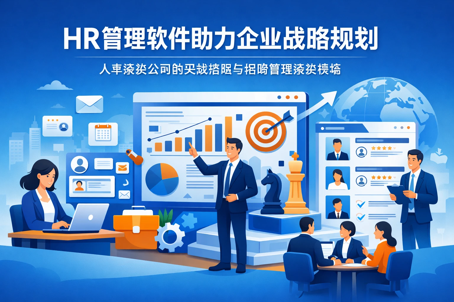 HR管理软件助力企业战略规划:人事系统公司的实战指南与招聘管理系统模板