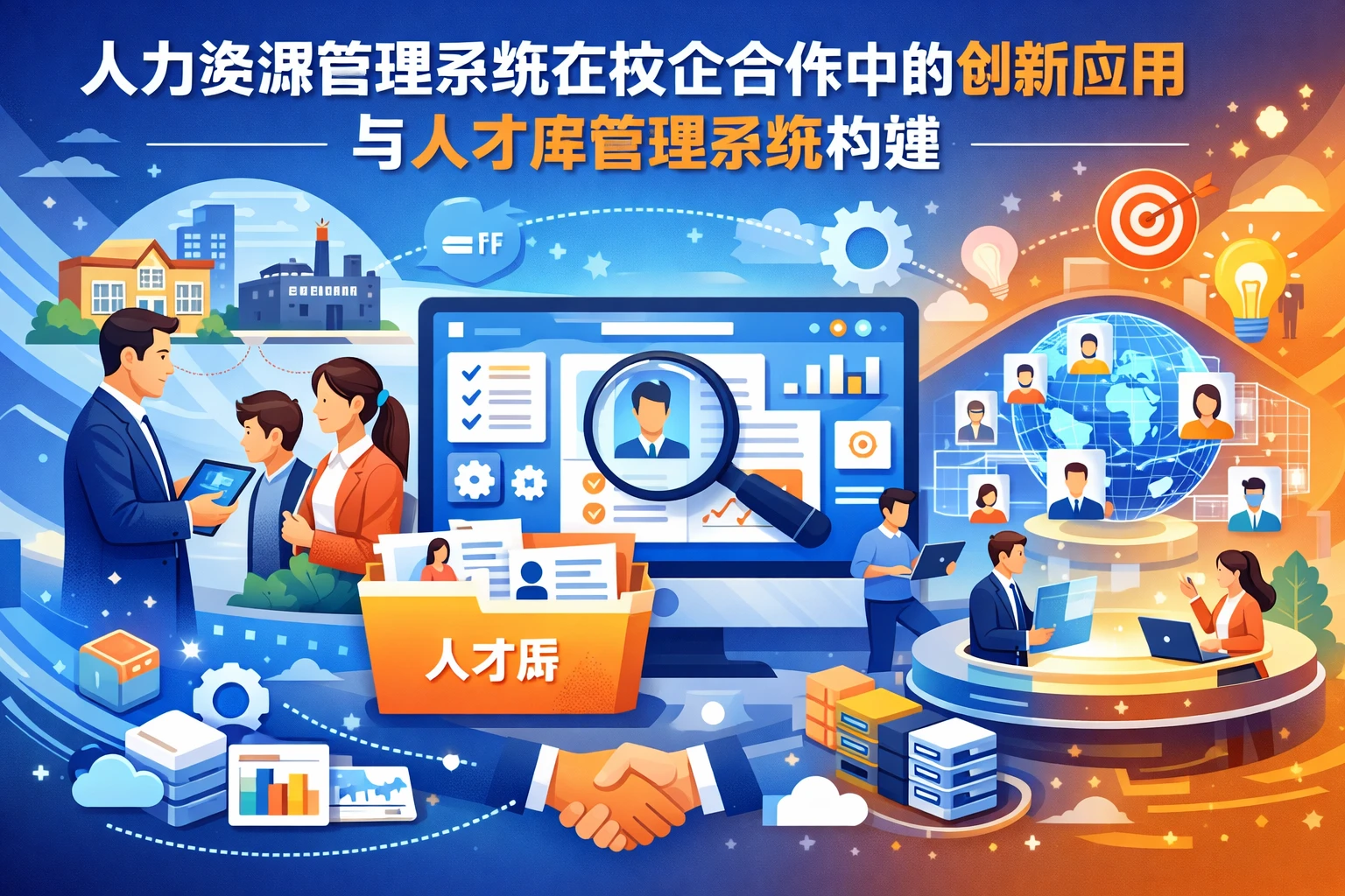 人力资源管理系统在校企合作中的创新应用与人才库管理系统构建