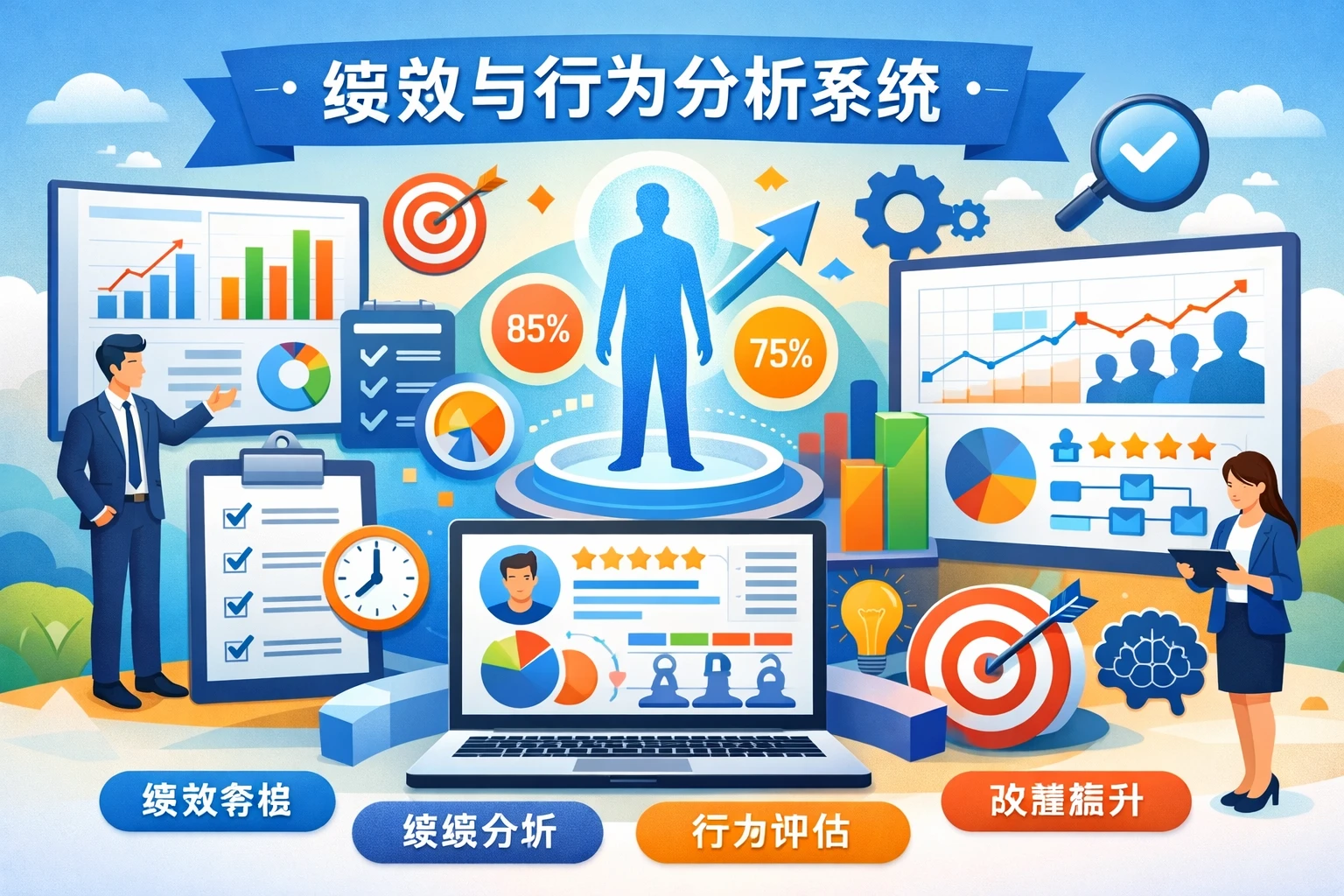 绩效与行为分析系统