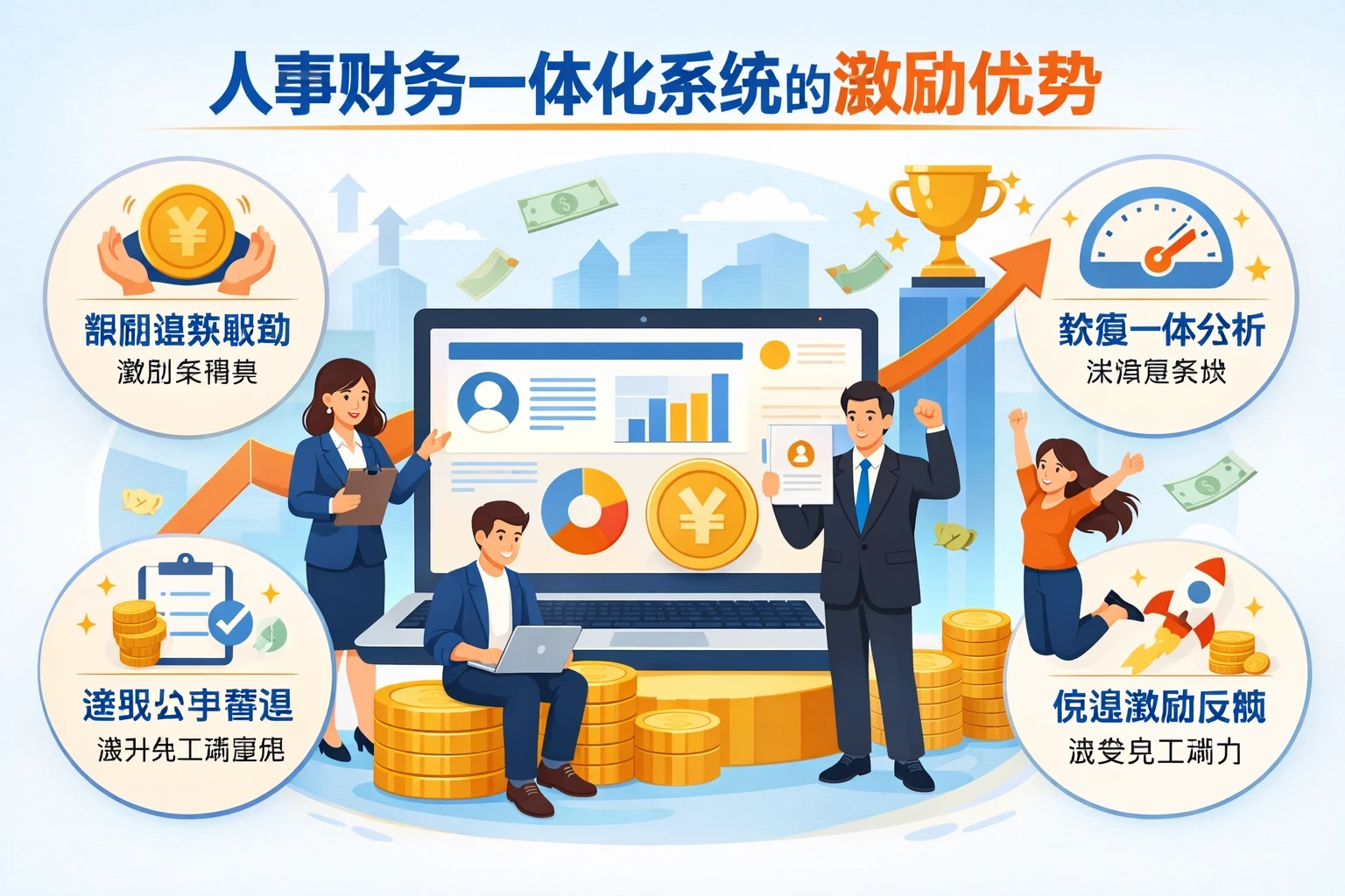 人事财务一体化系统的激励优势