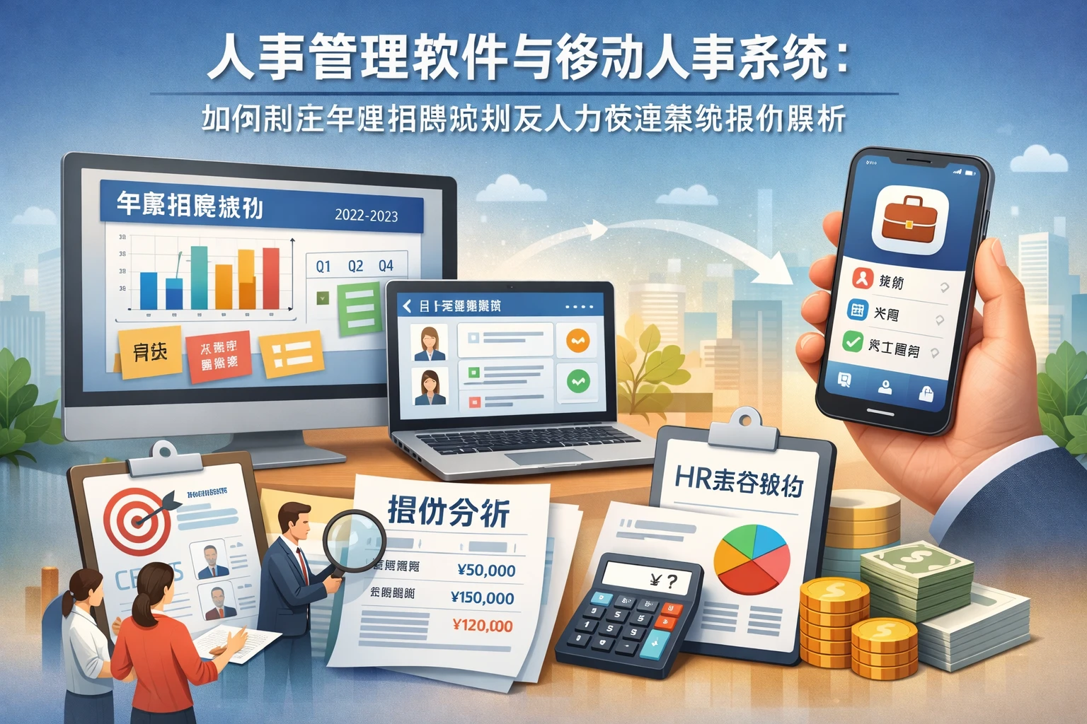 人事管理软件与移动人事系统：如何制定年度招聘规划及人力资源系统报价解析