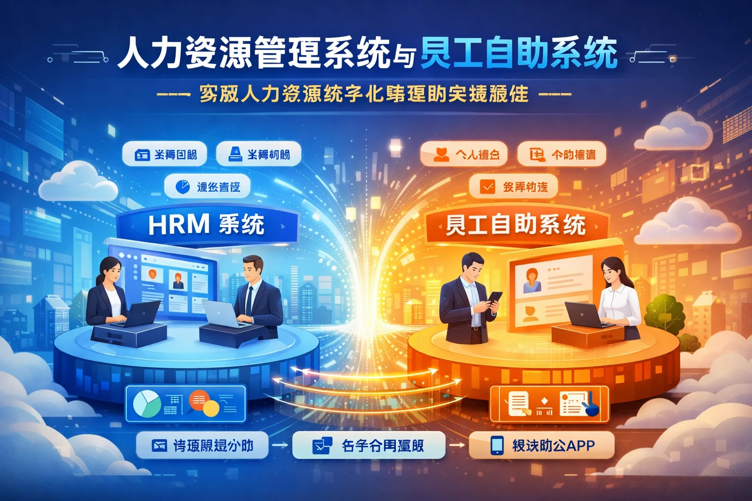 人力资源管理系统与员工自助系统：实现人力资源数字化转型的关键路径