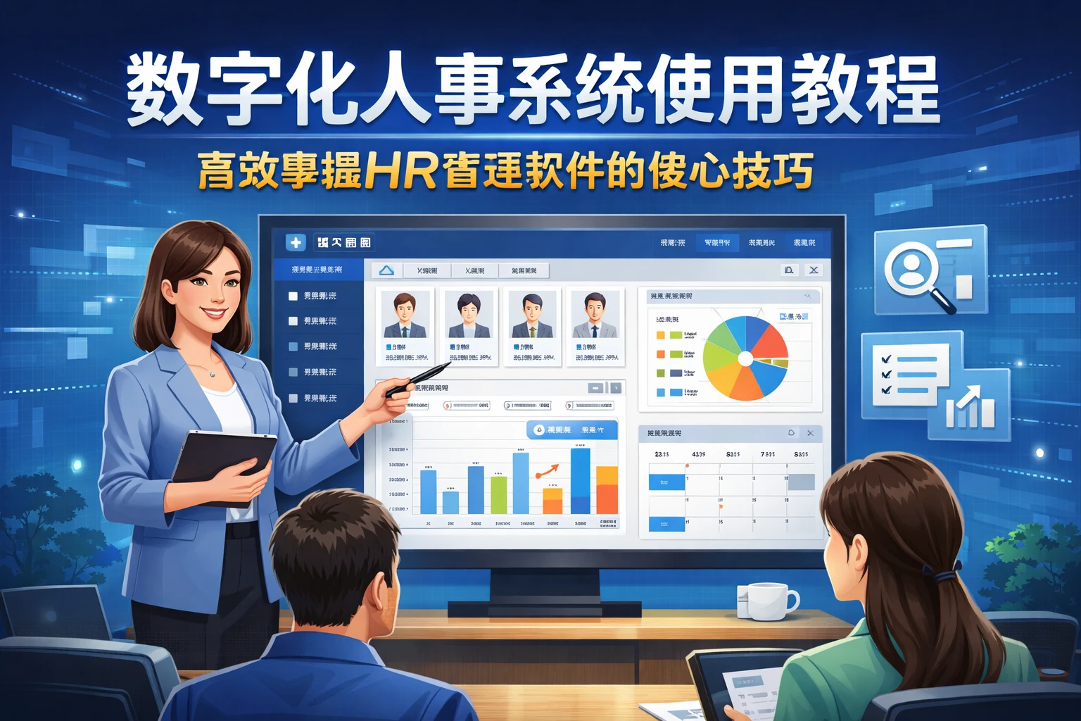 数字化人事系统使用教程:高效掌握HR管理软件的核心技巧