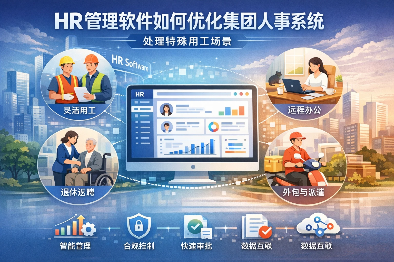 HR管理软件如何优化集团人事系统处理特殊用工场景