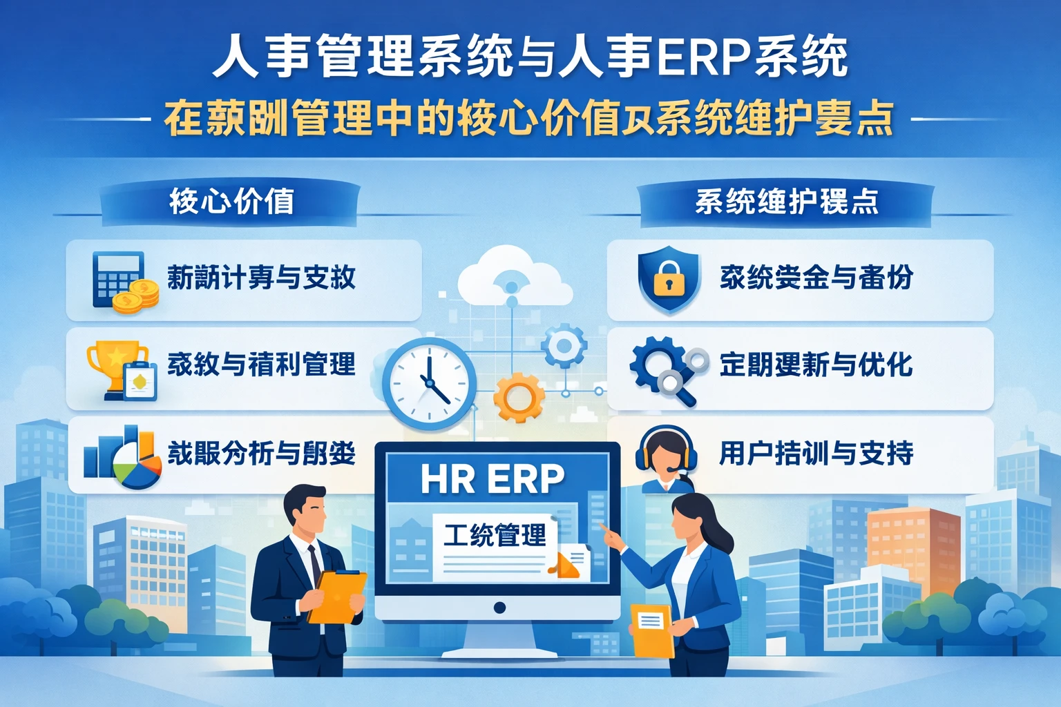 人事管理系统与人事ERP系统在薪酬管理中的核心价值及系统维护要点
