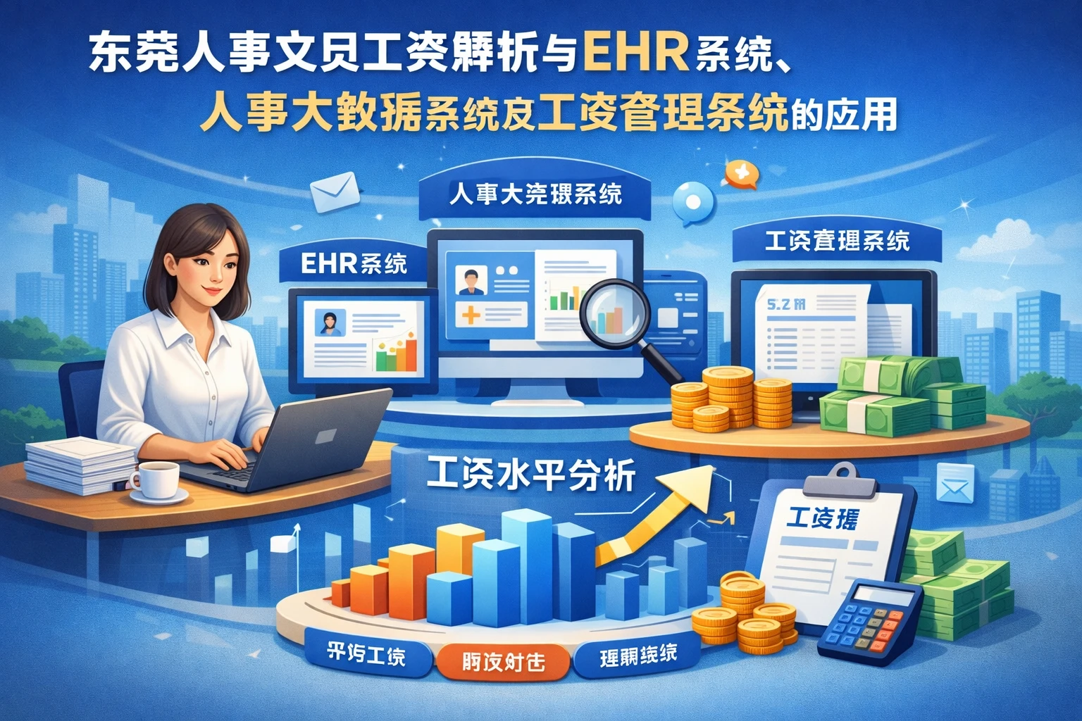 东莞人事文员工资解析与ehr系统、人事大数据系统及工资管理系统的应用