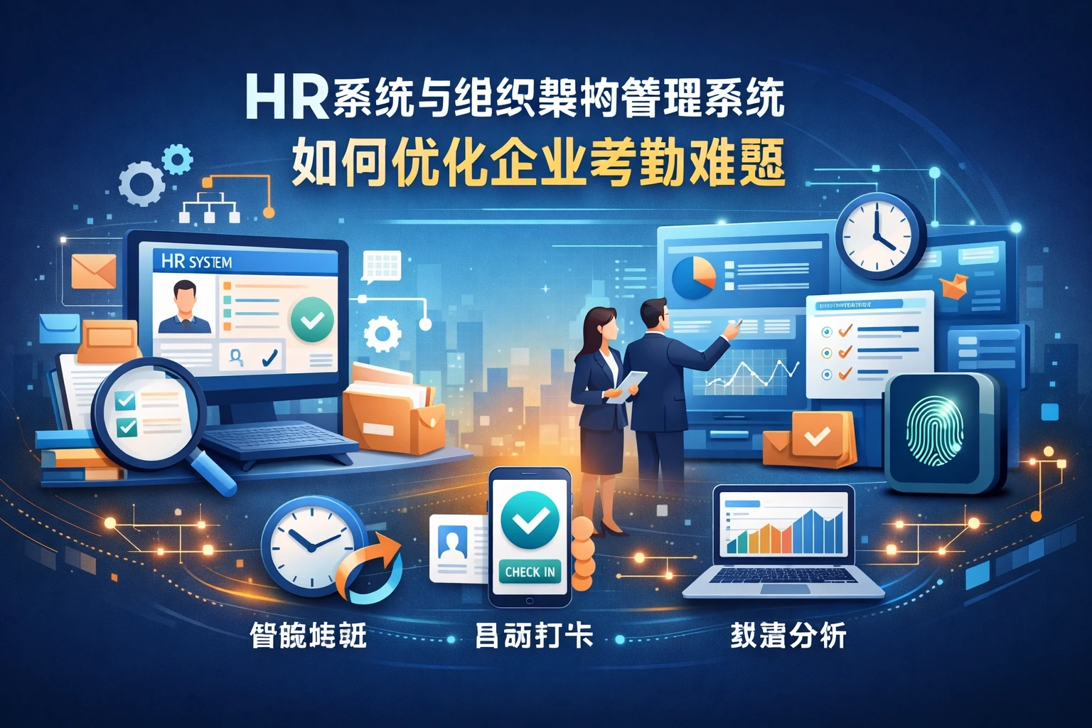 HR系统与组织架构管理系统如何优化企业考勤难题