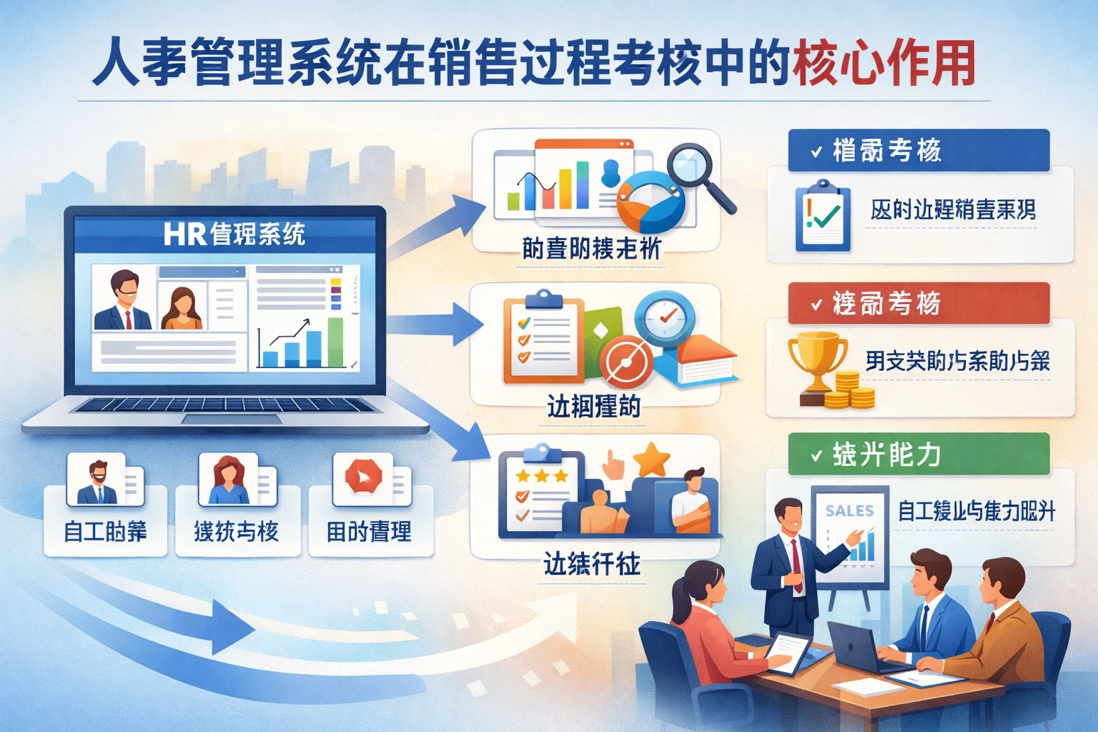 人事管理系统在销售过程考核中的核心作用