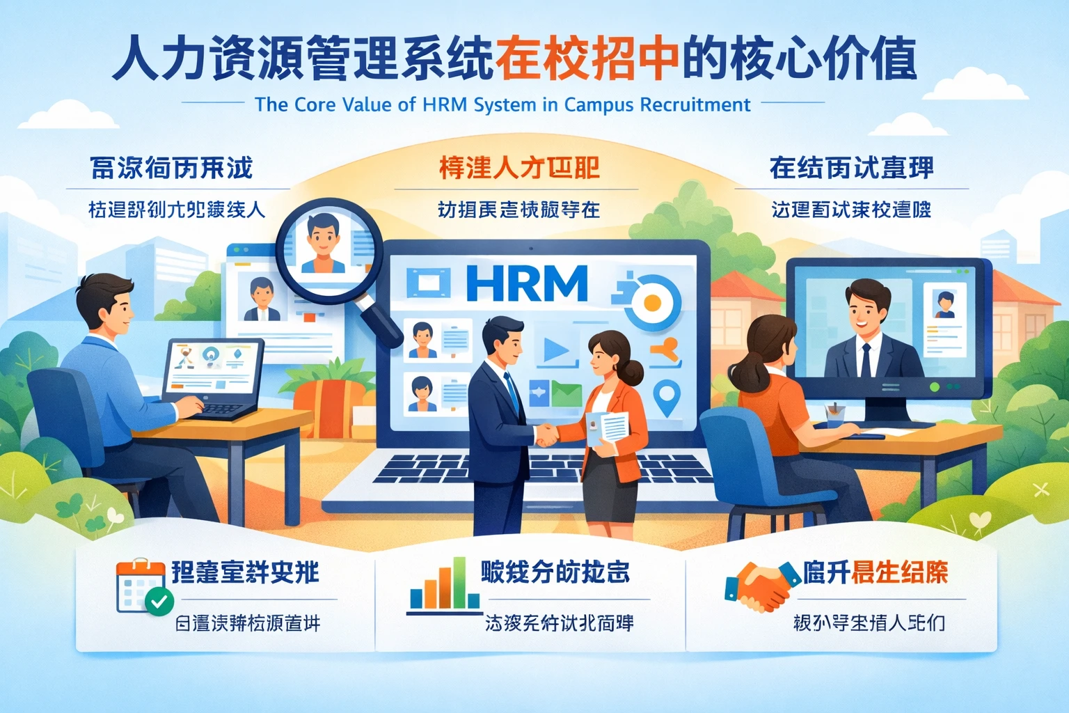 人力资源管理系统在校招中的核心价值