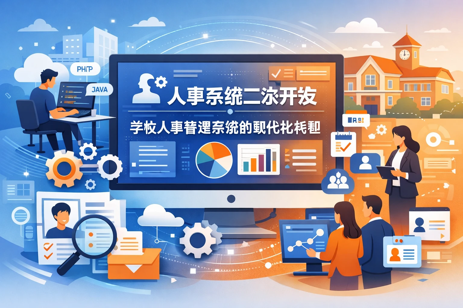 人事系统二次开发与学校人事管理系统的现代化转型