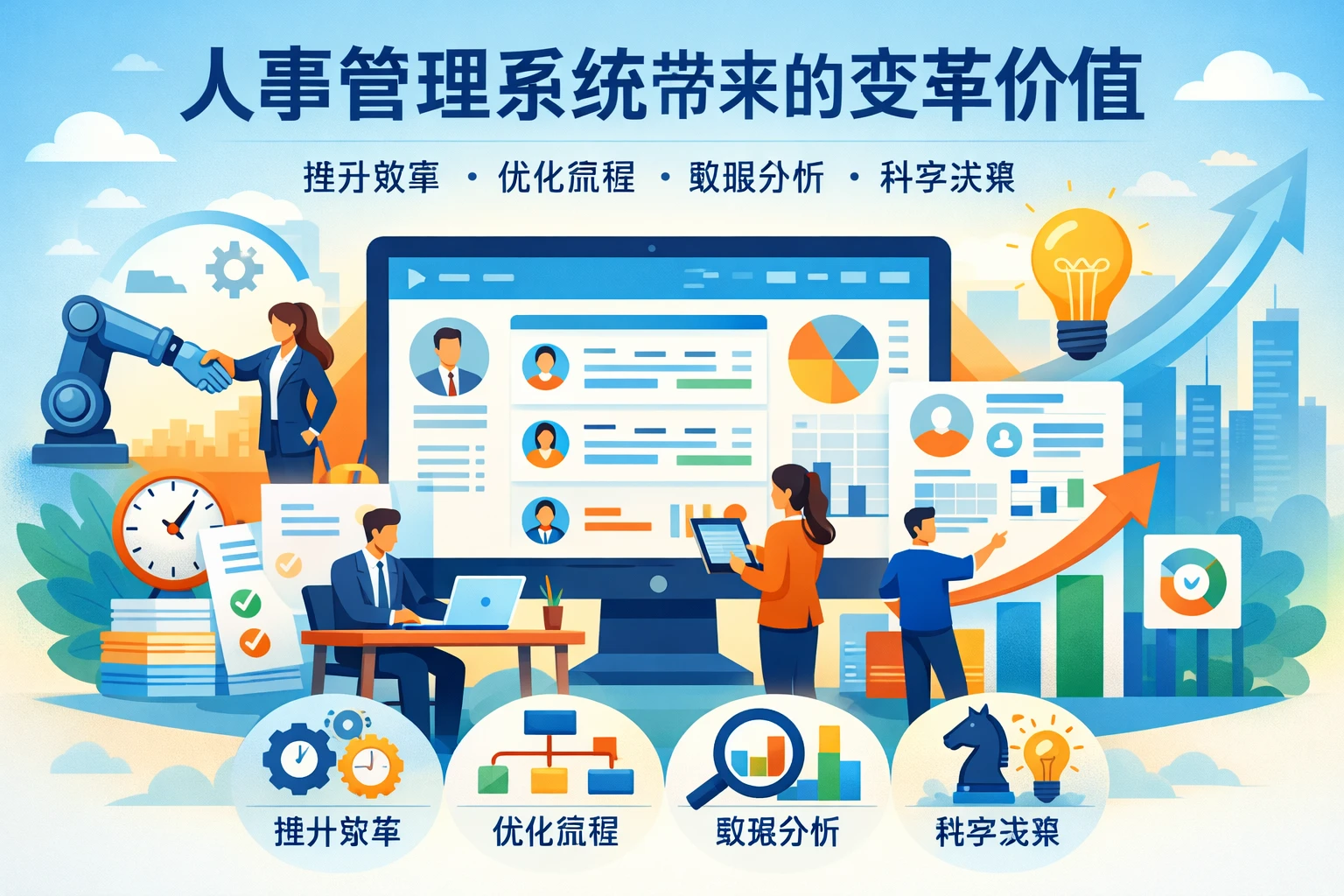 人事管理系统带来的变革价值