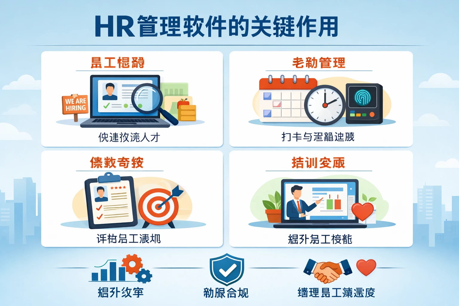 HR管理软件的关键作用