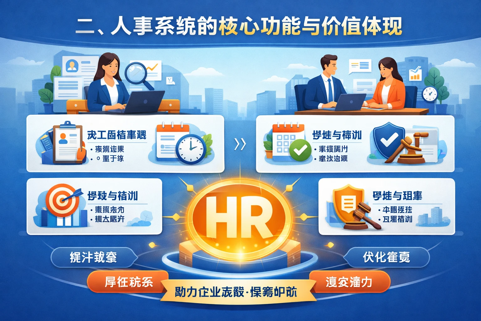 二、人事系统的核心功能与价值体现