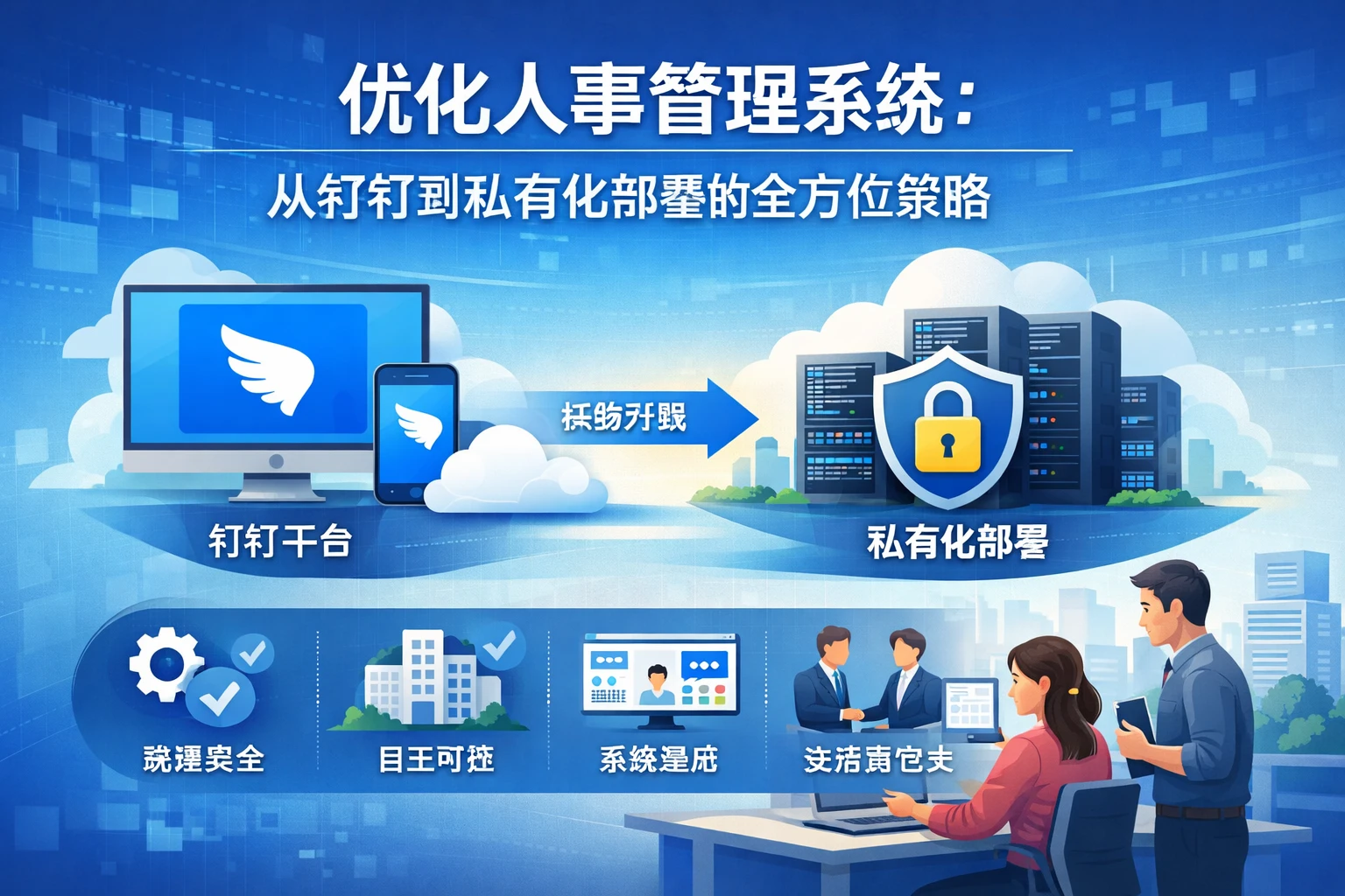 优化人事管理系统:从钉钉到私有化部署的全方位策略