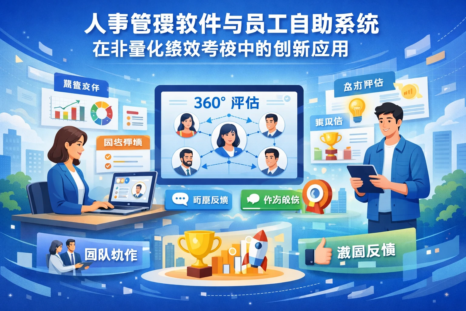 人事管理软件与员工自助系统在非量化绩效考核中的创新应用