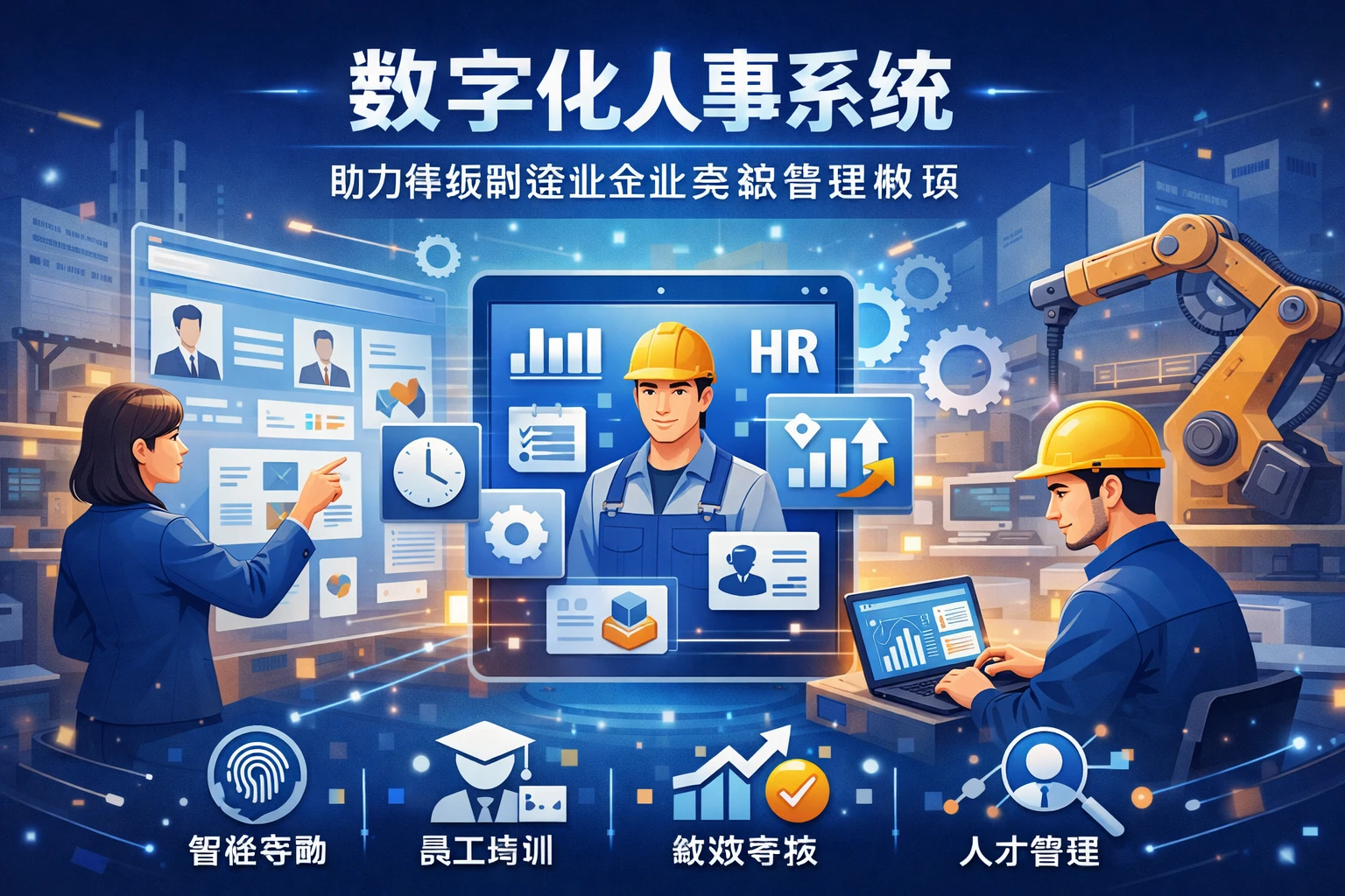 数字化人事系统：助力传统制造业企业突破管理瓶颈