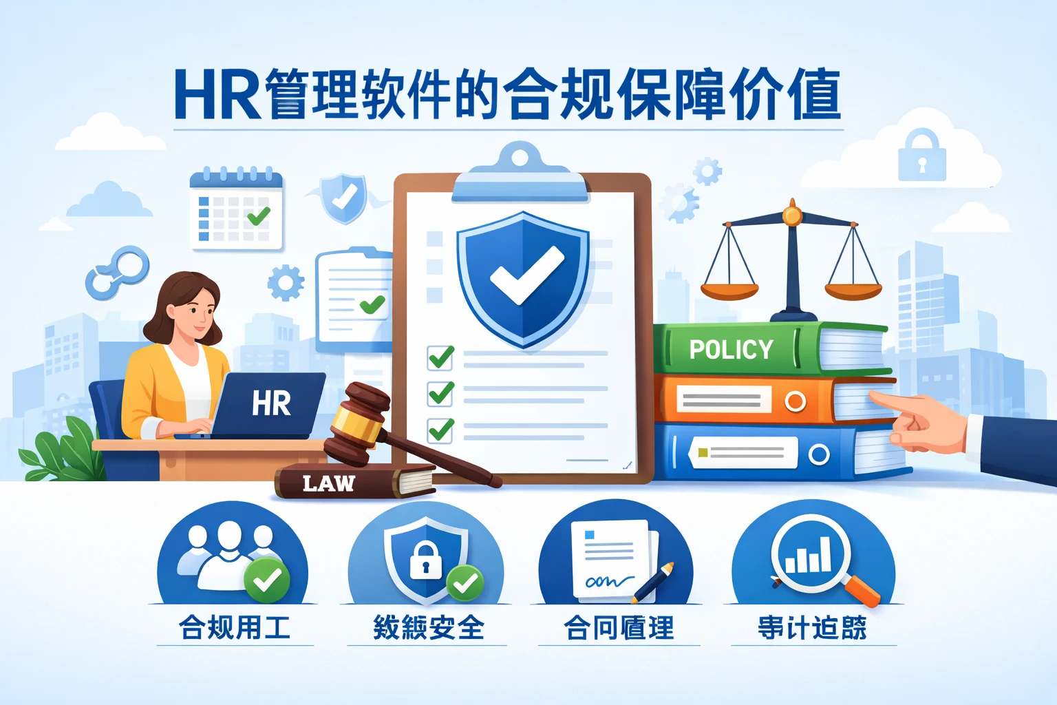HR管理软件的合规保障价值
