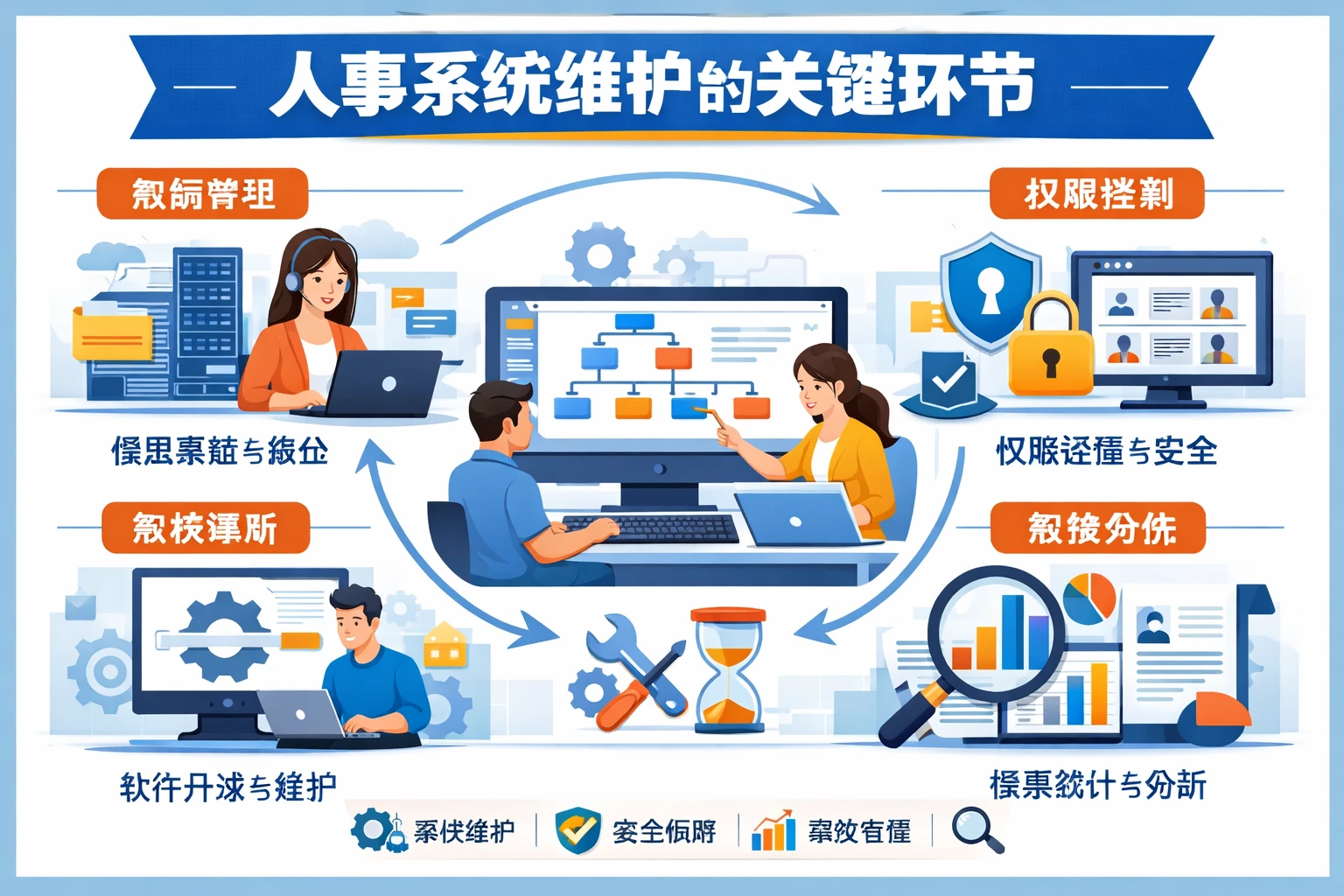 人事系统维护的关键环节