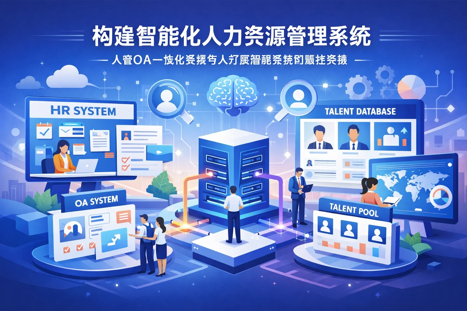 构建智能化人力资源管理系统:人事OA一体化系统与人才库管理系统的最佳实践
