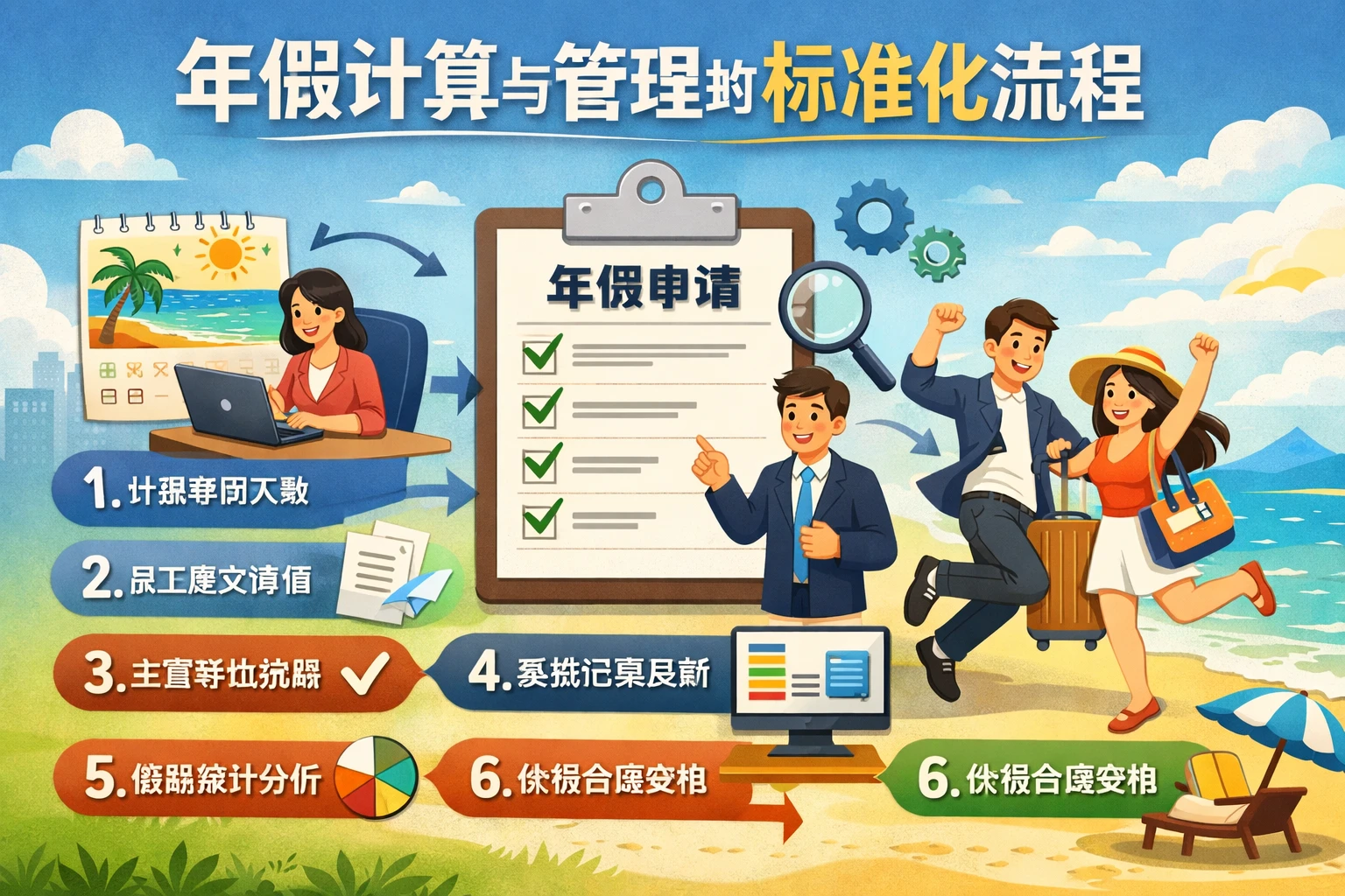 年假计算与管理的标准化流程