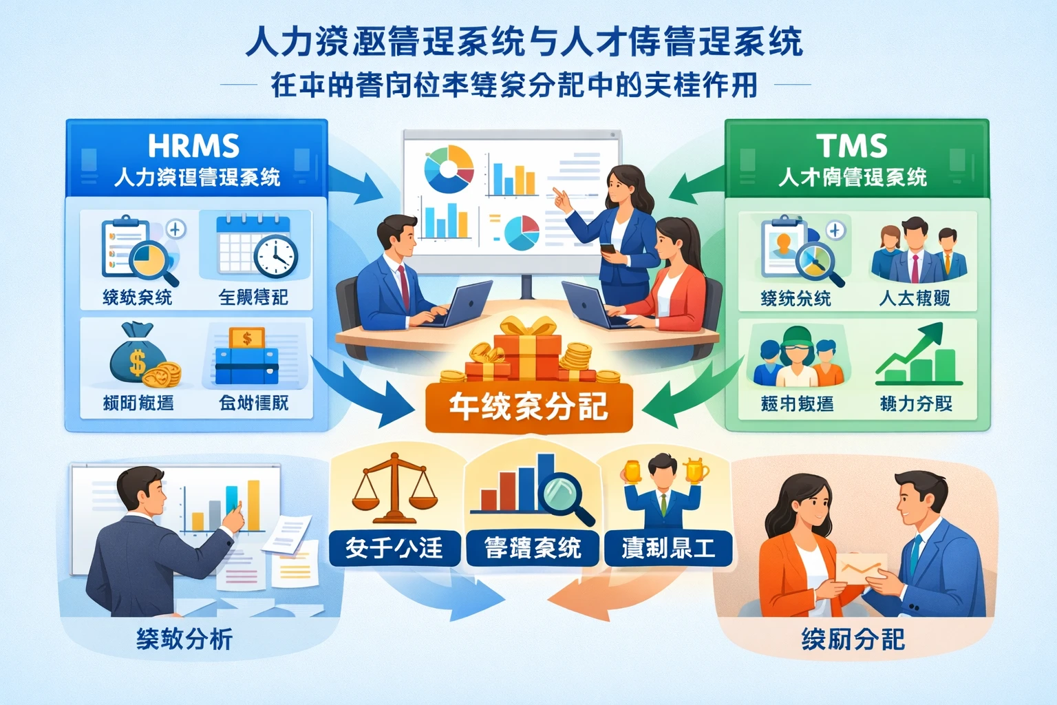 人力资源管理系统与人才库管理系统在非销售岗位年终奖分配中的关键作用