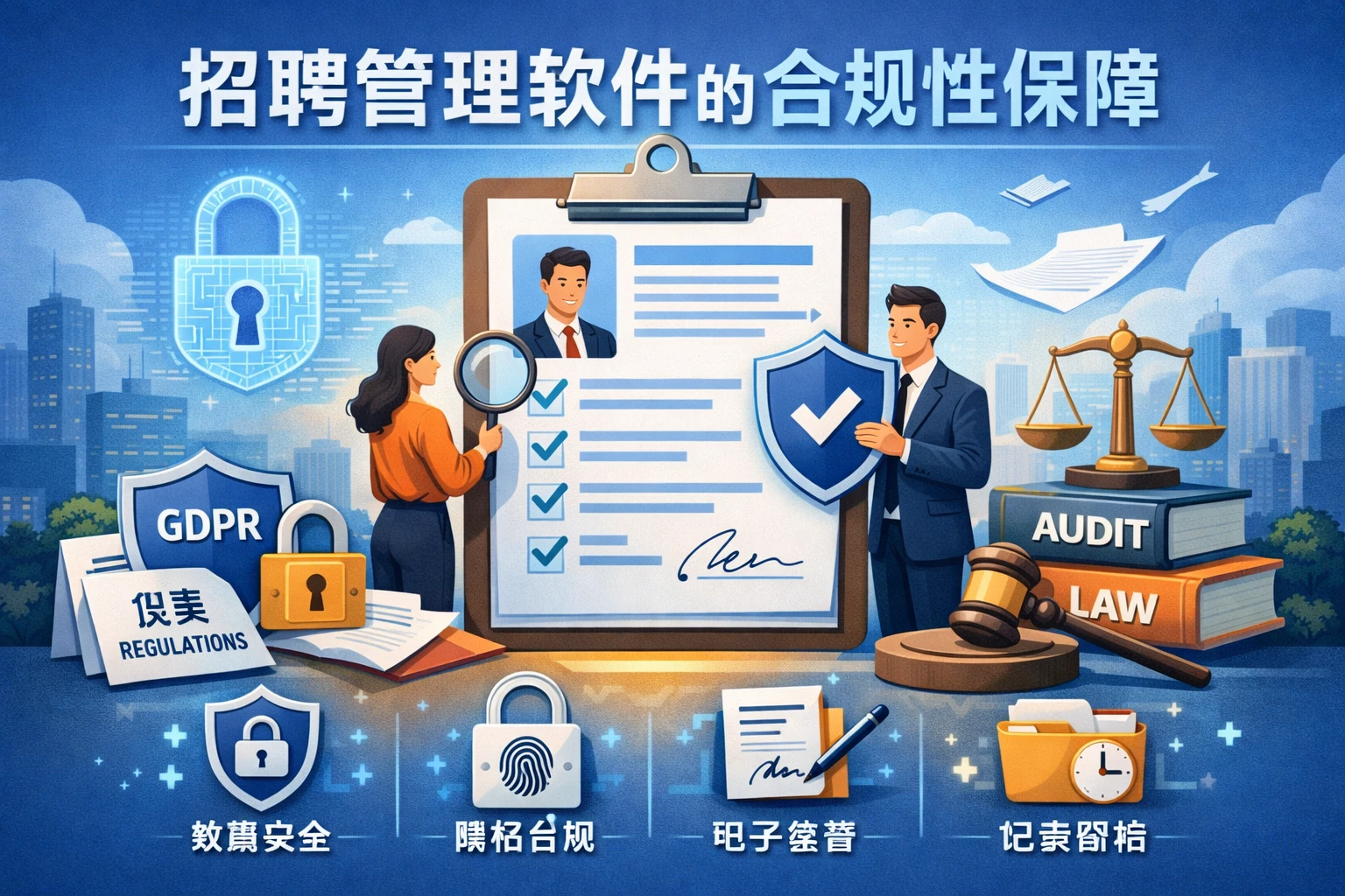 招聘管理软件的合规性保障
