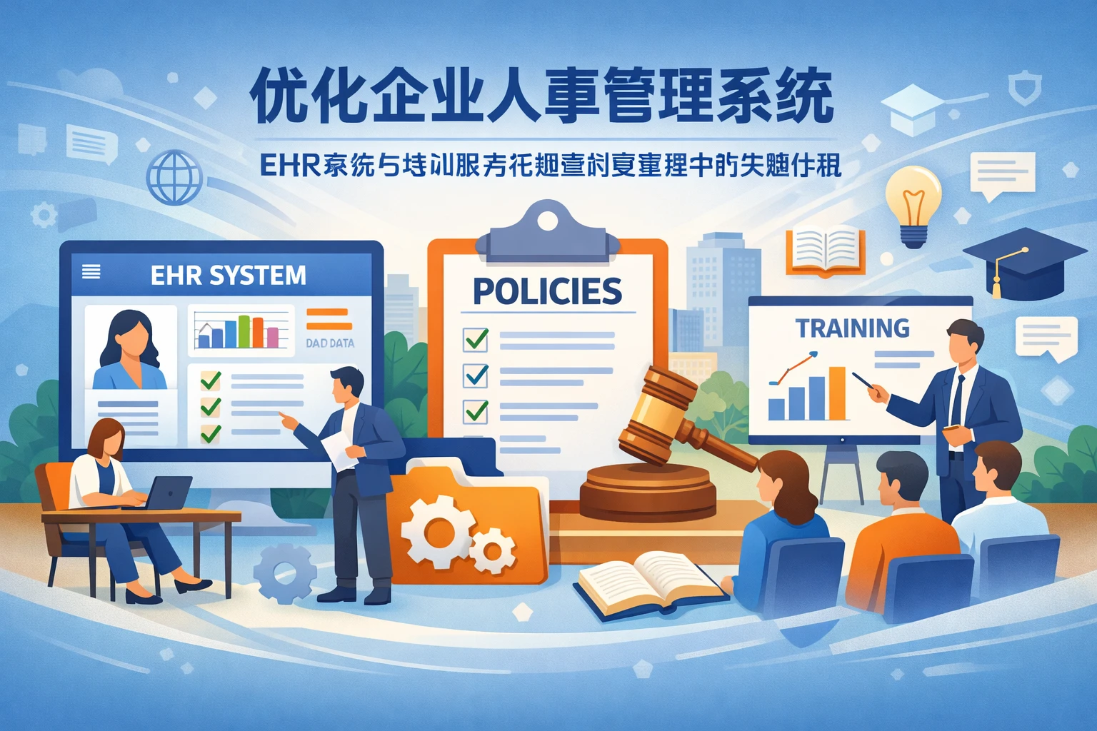 优化企业人事管理系统：EHR系统与培训服务在规章制度管理中的关键作用