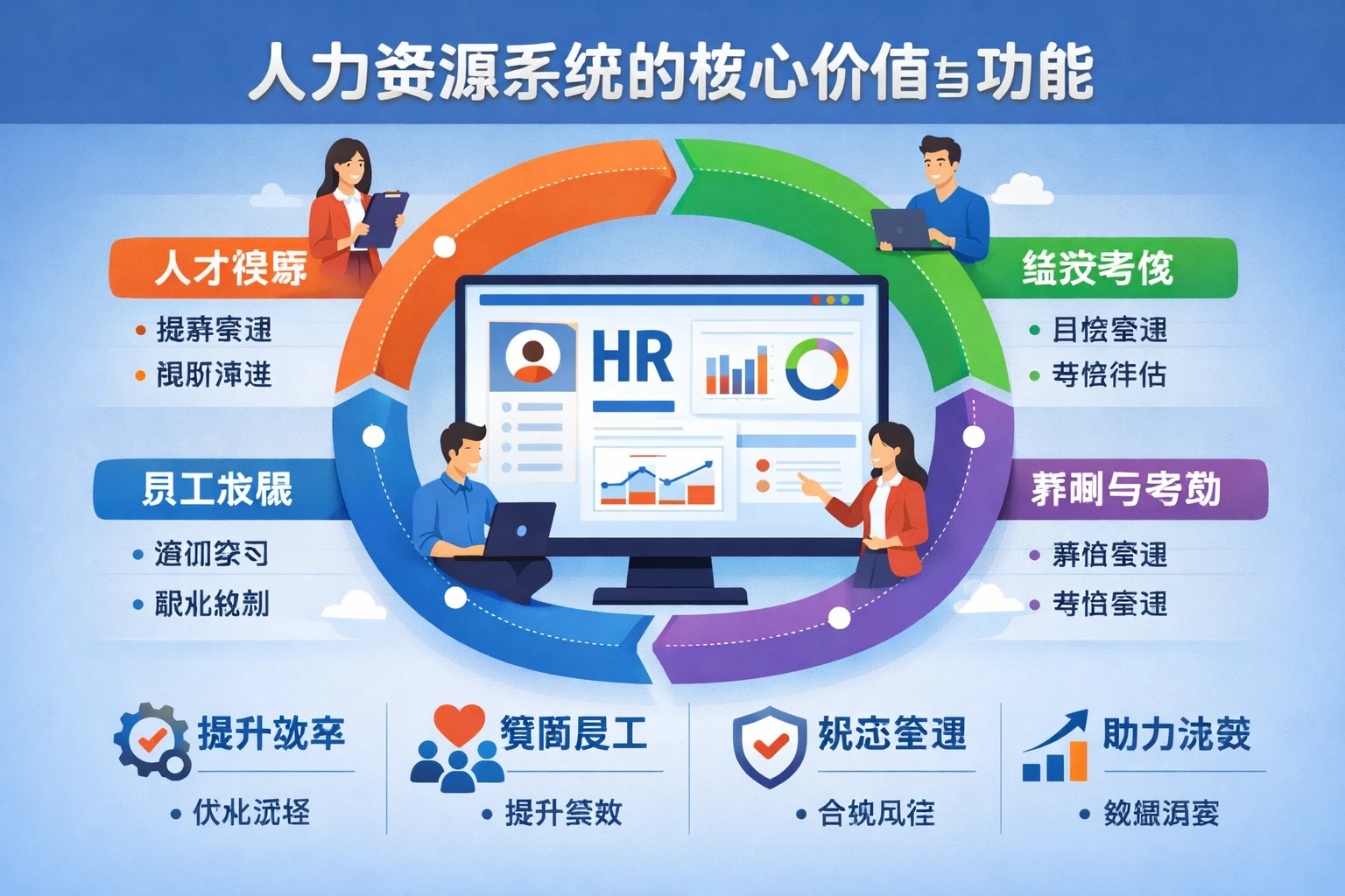 人力资源系统的核心价值与功能