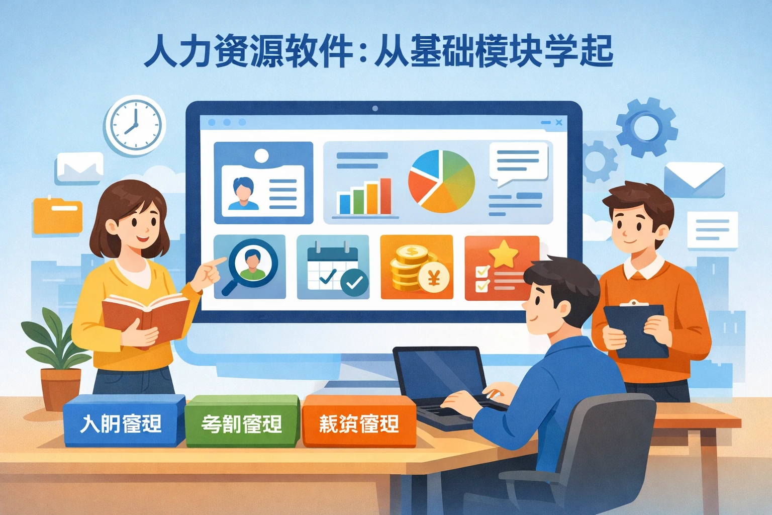 人力资源软件:从基础模块学起
