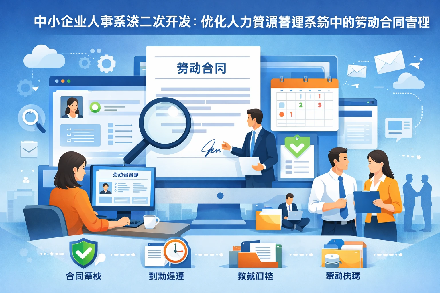 中小企业人事系统二次开发：优化人力资源管理系统中的劳动合同管理