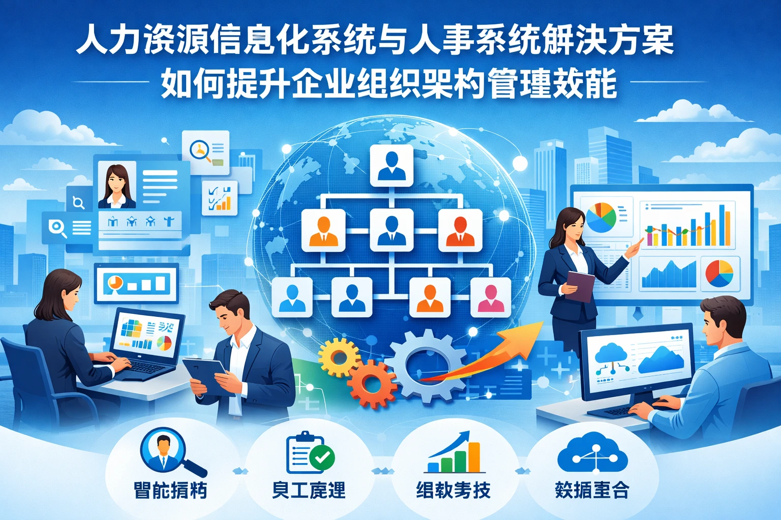 人力资源信息化系统与人事系统解决方案如何提升企业组织架构管理效能