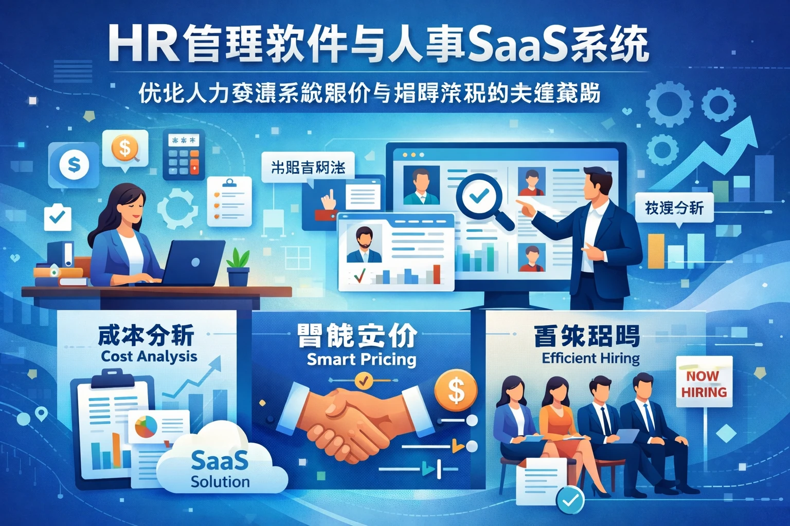 HR管理软件与人事SaaS系统:优化人力资源系统报价与招聘流程的关键策略