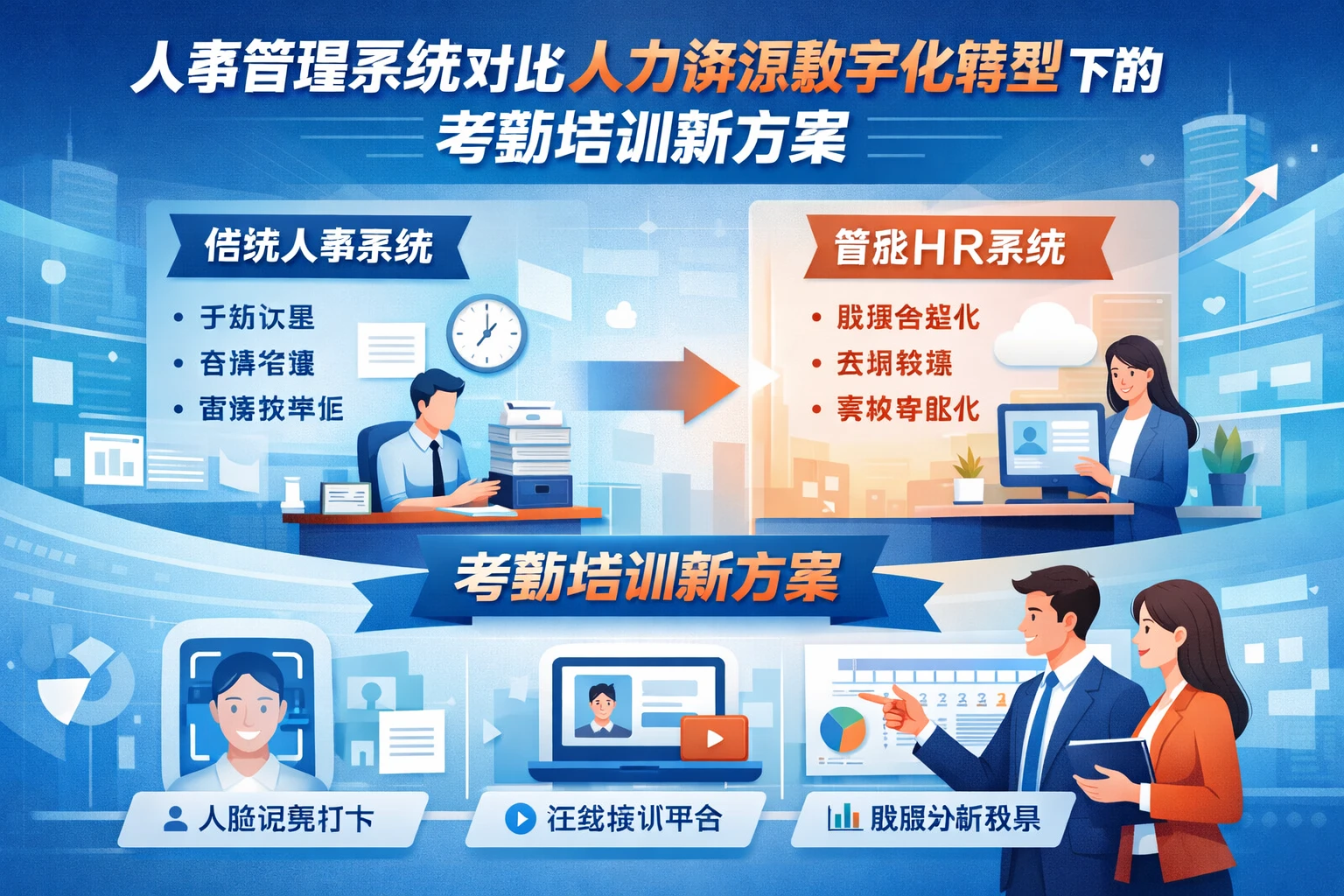 人事管理系统对比与人力资源数字化转型下的考勤培训新方案