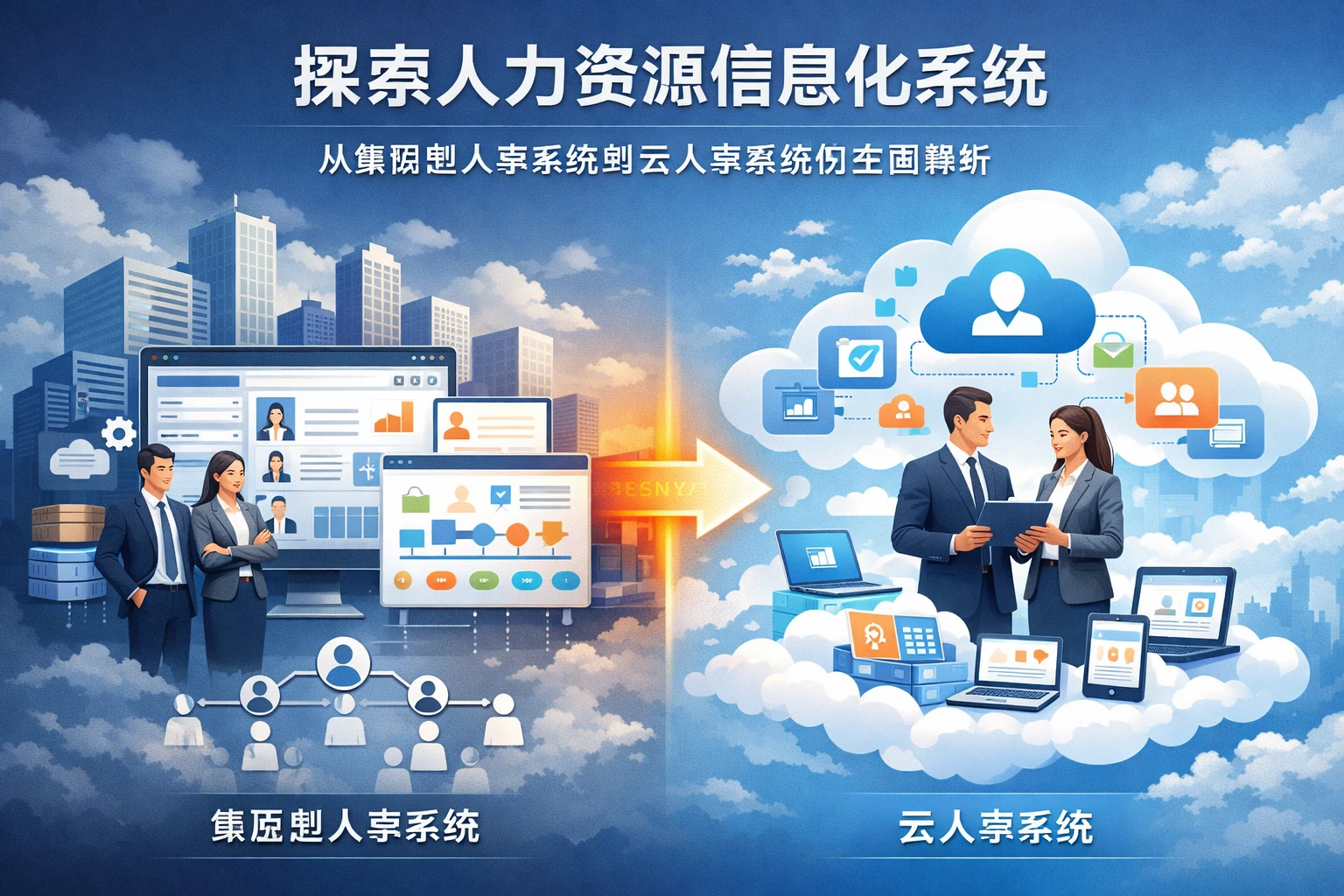 探索人力资源信息化系统：从集团型人事系统到云人事系统的全面解析