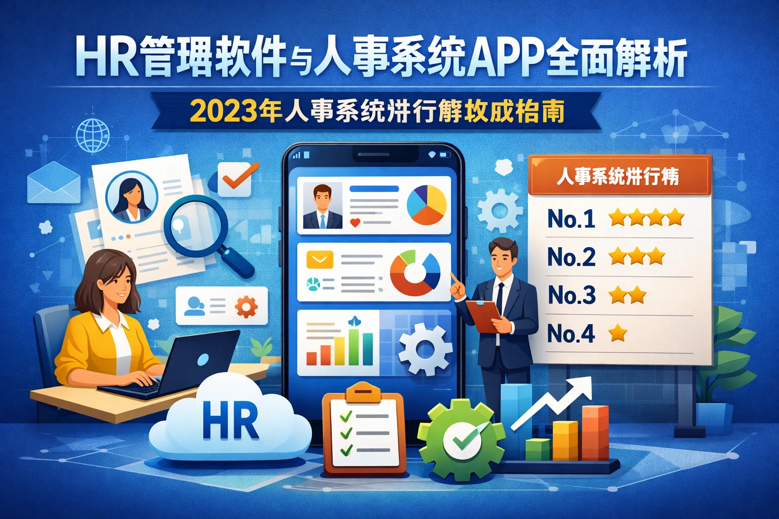 HR管理软件与人事系统APP全面解析:2023年人事系统排行榜权威指南