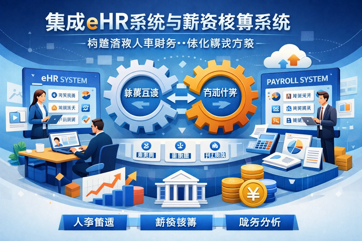 集成eHR系统与薪资核算系统：构建高效人事财务一体化解决方案