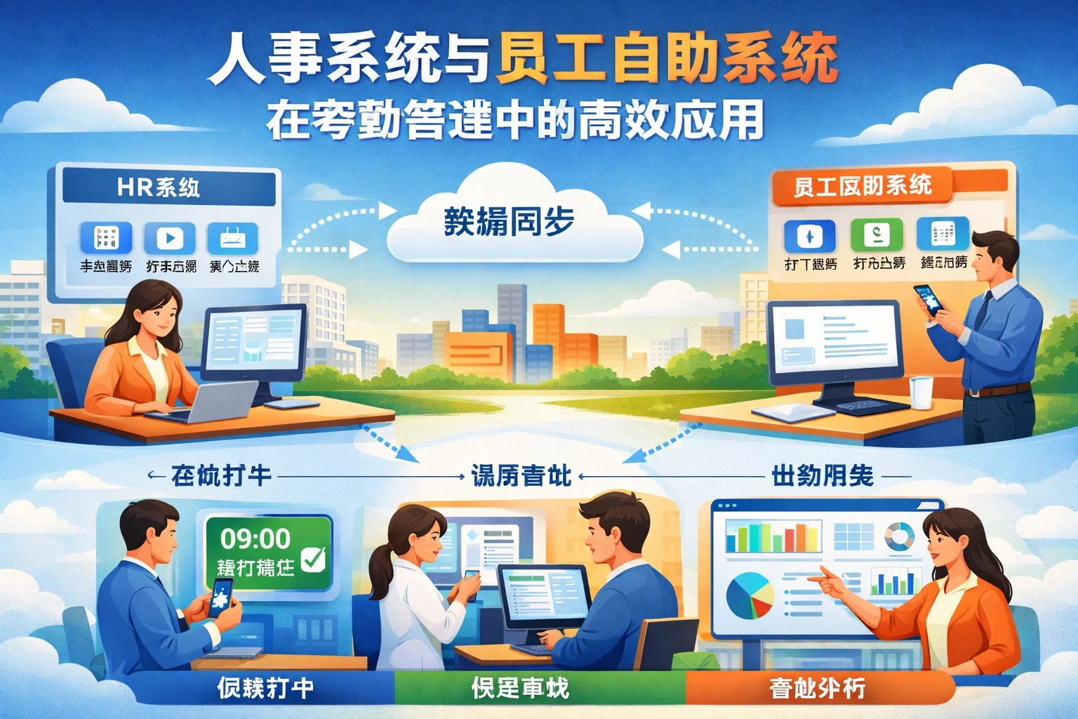 人事系统与员工自助系统在考勤管理中的高效应用