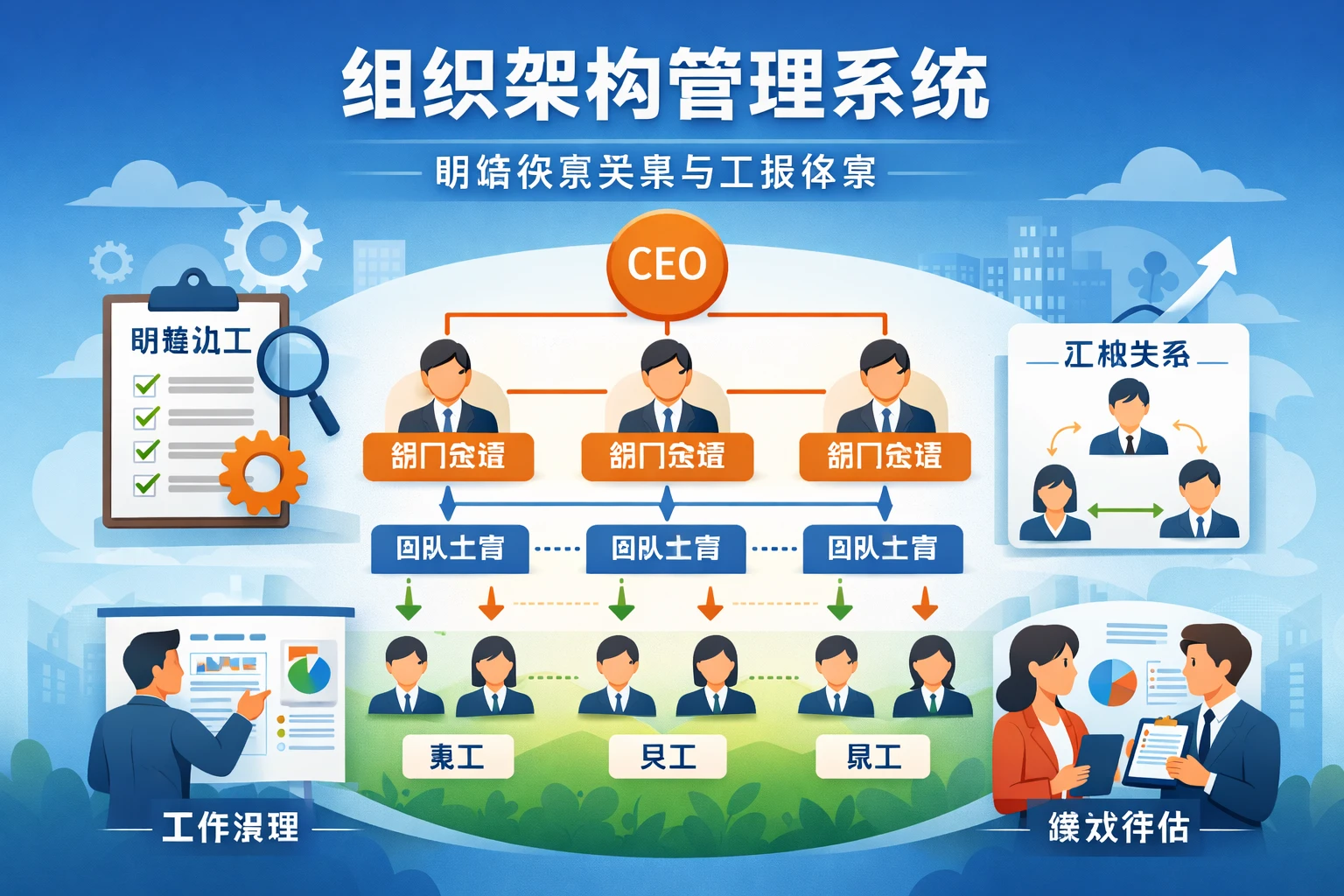 组织架构管理系统：明确权责关系与汇报体系