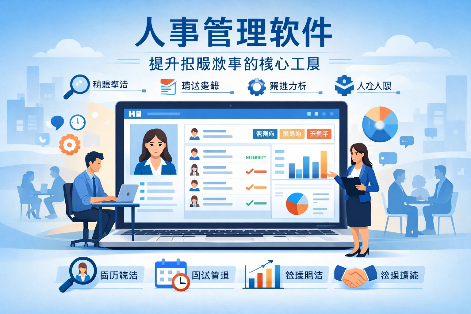 人事管理软件：提升招聘效率的核心工具