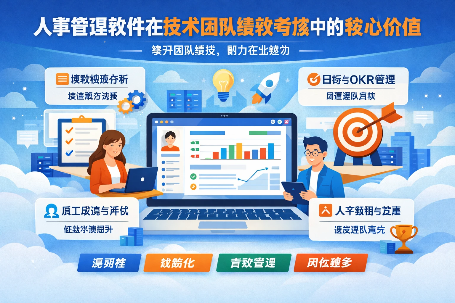 人事管理软件在技术团队绩效考核中的核心价值