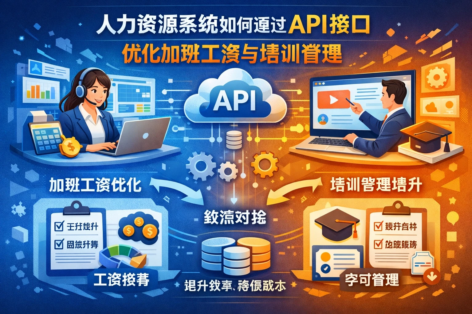 人力资源系统如何通过API接口优化加班工资与培训管理